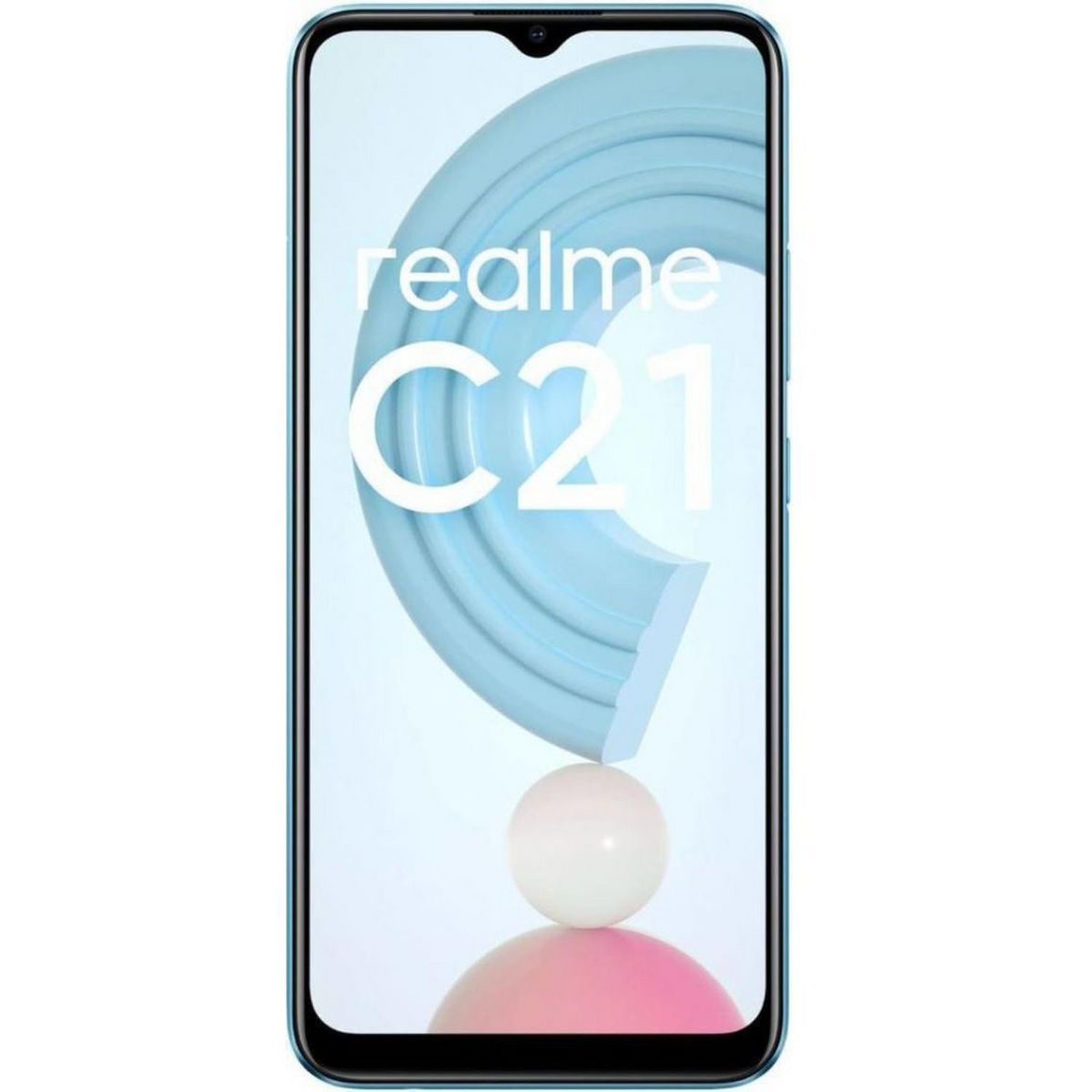REALME Smartphone C21  32 Go  6.5 pouces  Bleu  4G  Double Nano Sim