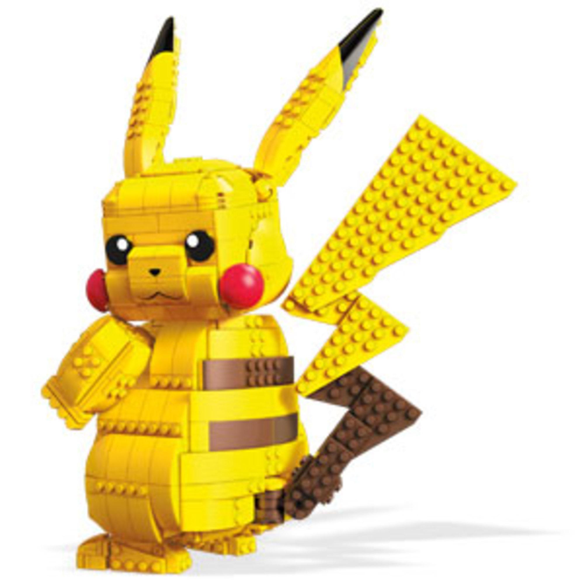 Voir la diapositive 4 : MATTEL Pikachu géant - Pokémon à construire Mega Blocks