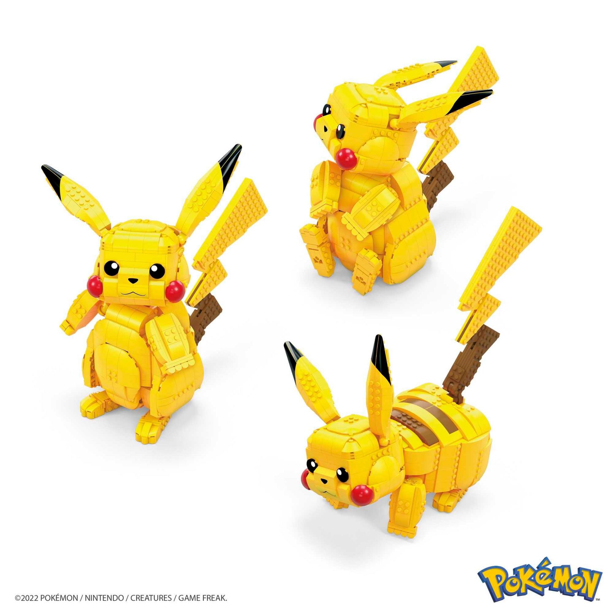 Voir la diapositive 8 : MATTEL Pikachu géant - Pokémon à construire Mega Blocks