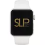 SLP Watch 38MM Alu gris/ bracelet blanc Series 3 - Montre connectée - Reconditionnée Grade B - SPL
