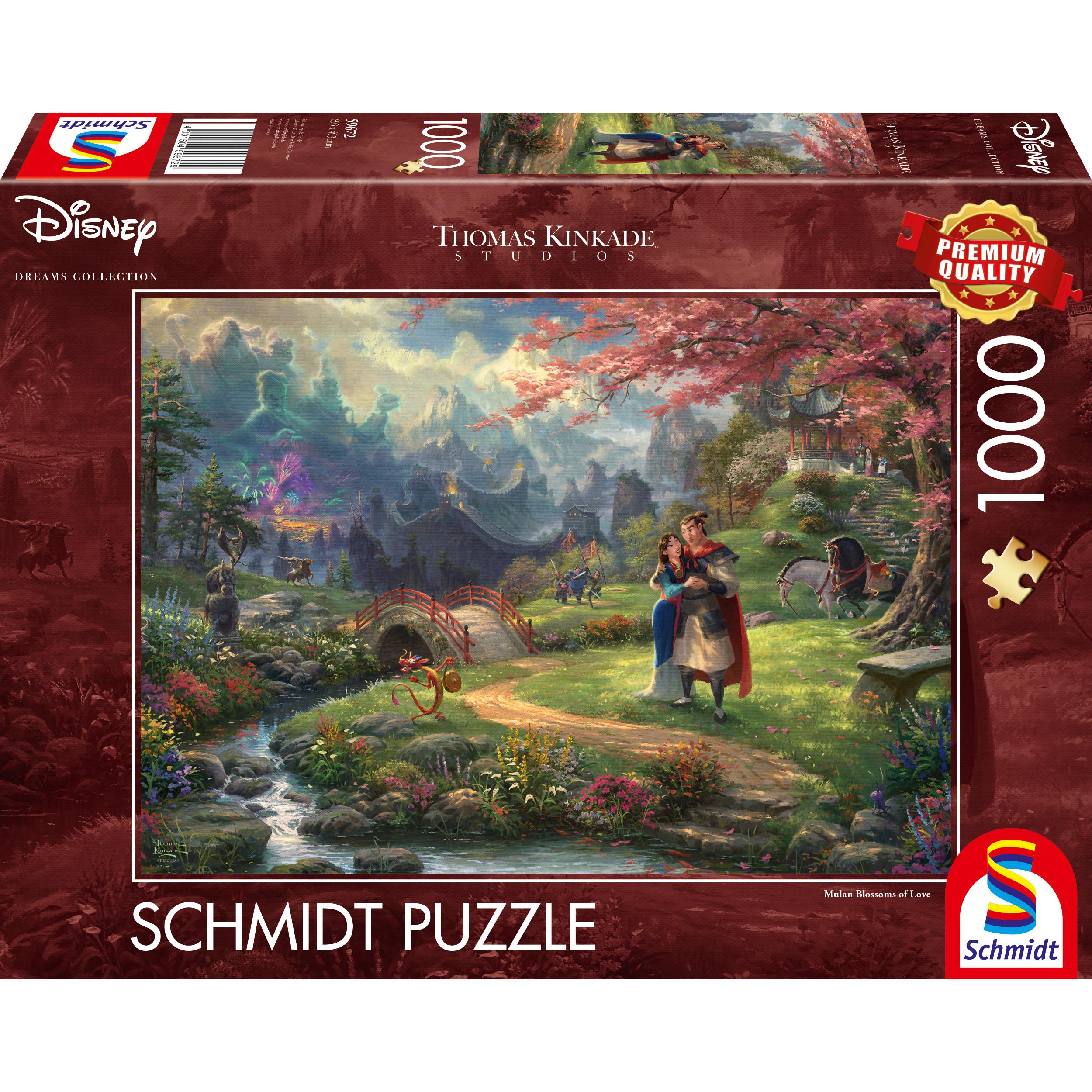 SCHMIDT Puzzle 1000 pièces Mulan