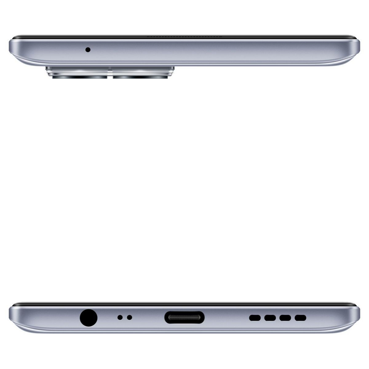 REALME Smartphone 8  64 Go  6.4 pouces  Argent  4G  Double Nano Sim