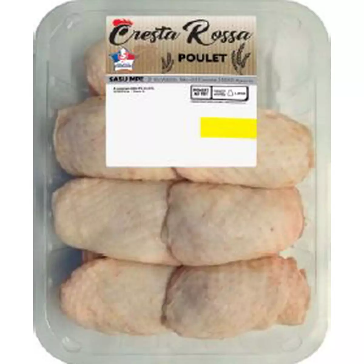 CRESTA ROSSA Haut de cuisse de poulet 1kg