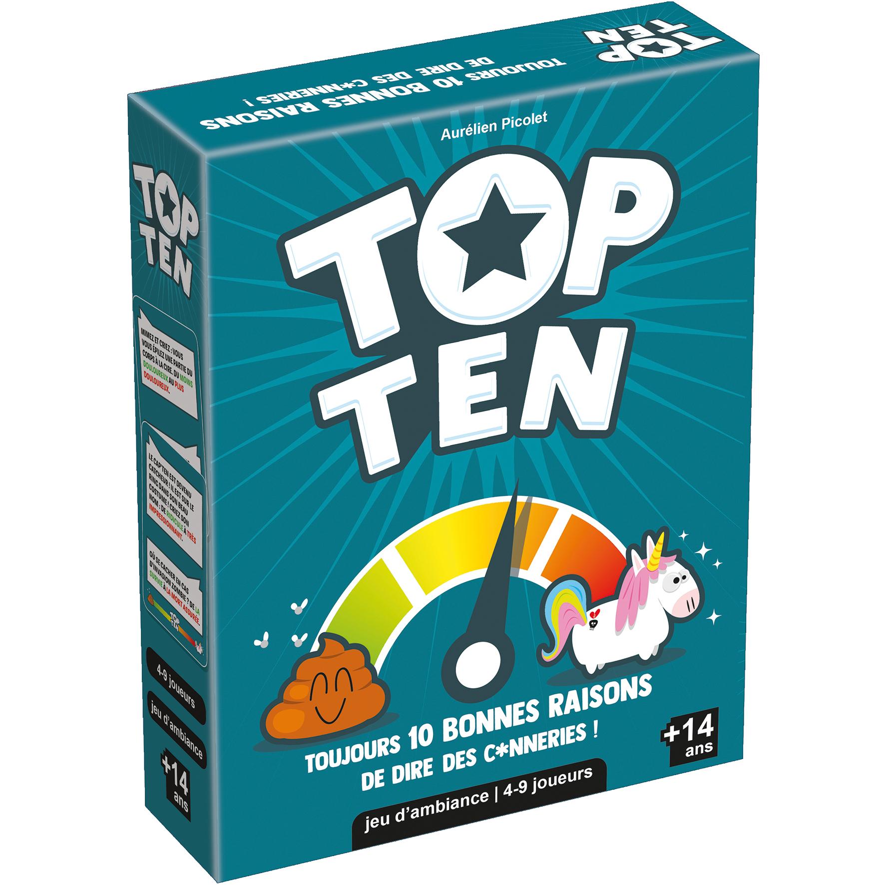 Voir la diapositive 3 : ASMODEE Jeu Top Ten