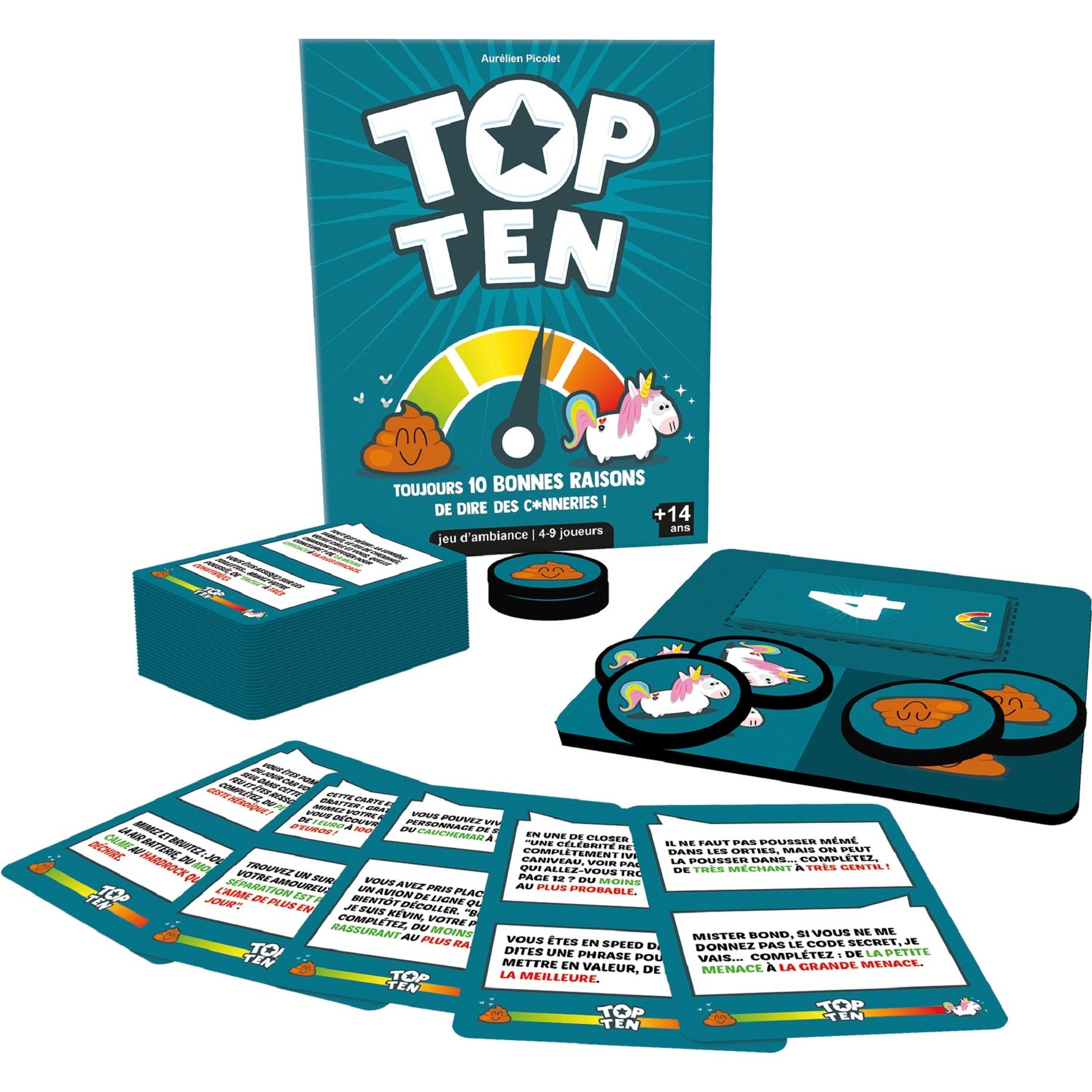 Voir la diapositive 4 : ASMODEE Jeu Top Ten