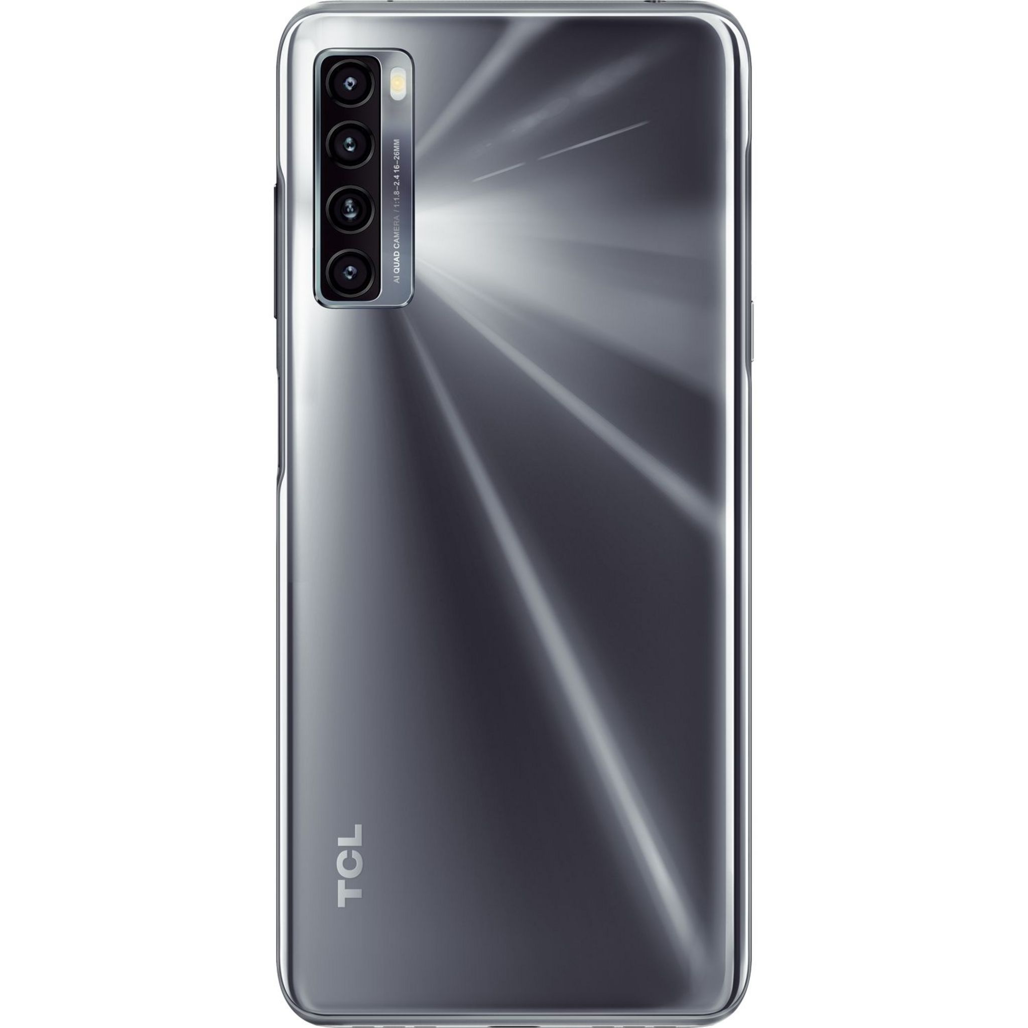 Voir la diapositive 4 : TCL Smartphone 20L  128 Go  6.67 pouces  Noir  4G  Double Nano Sim