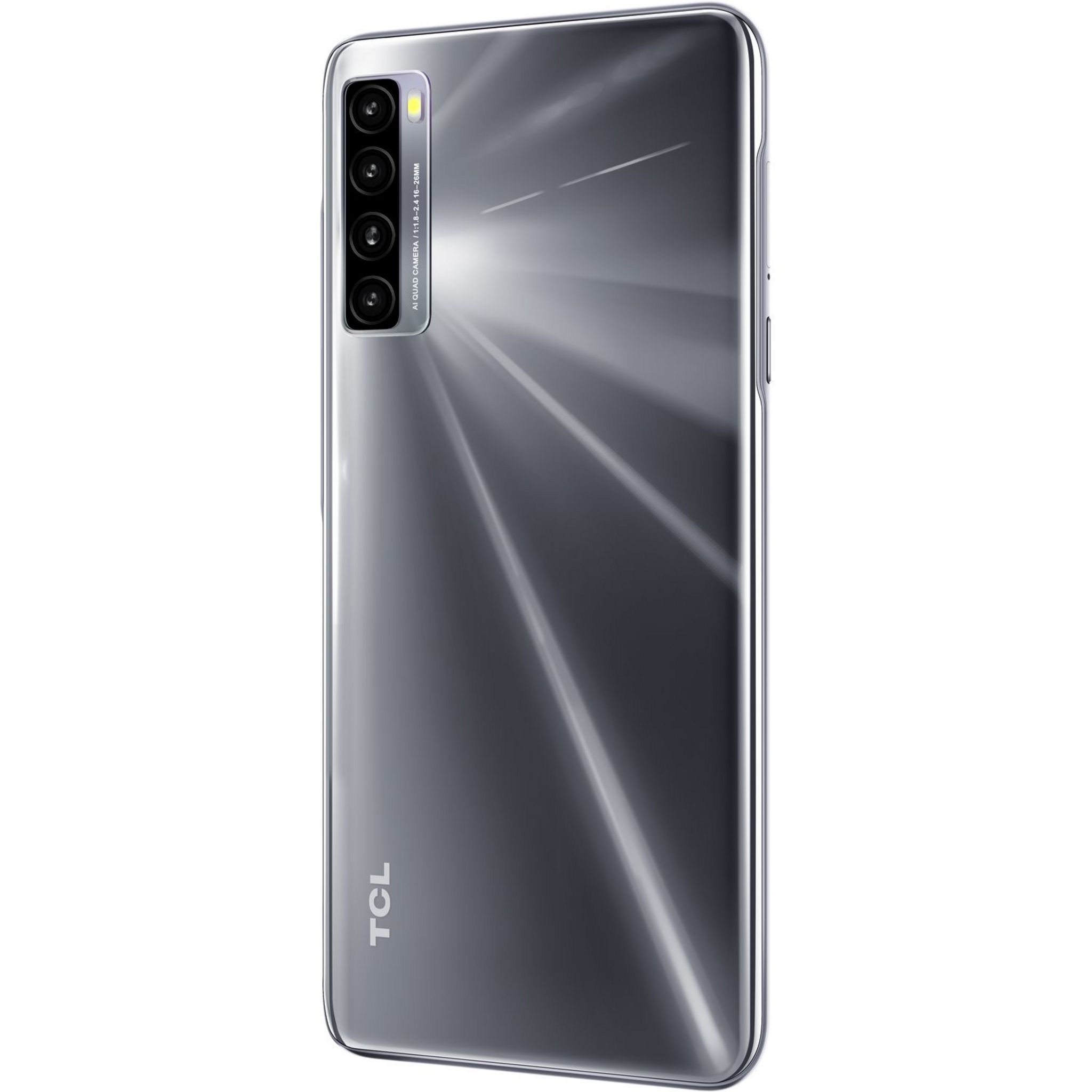 Voir la diapositive 5 : TCL Smartphone 20L  128 Go  6.67 pouces  Noir  4G  Double Nano Sim