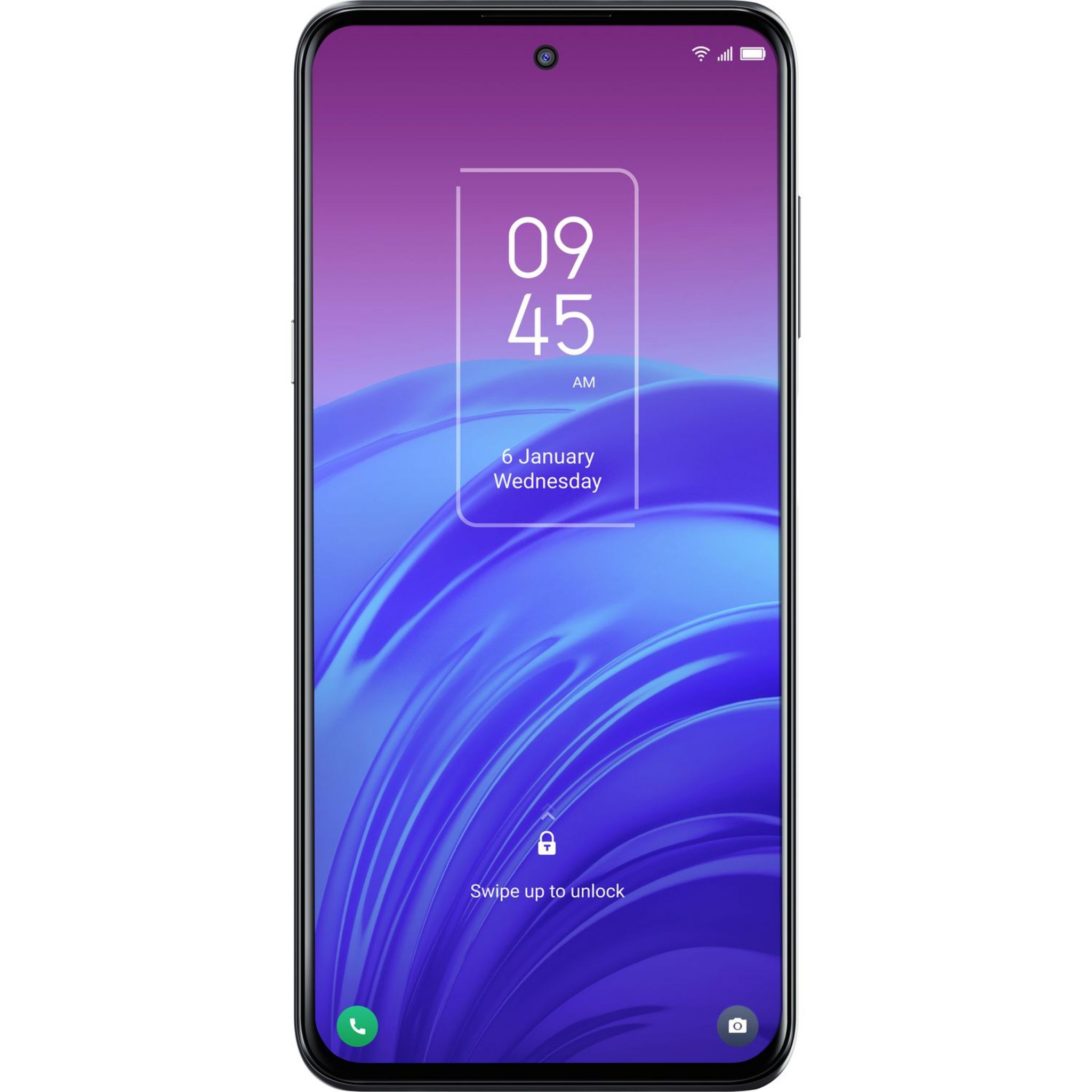 Voir la diapositive 8 : TCL Smartphone 20L  128 Go  6.67 pouces  Noir  4G  Double Nano Sim