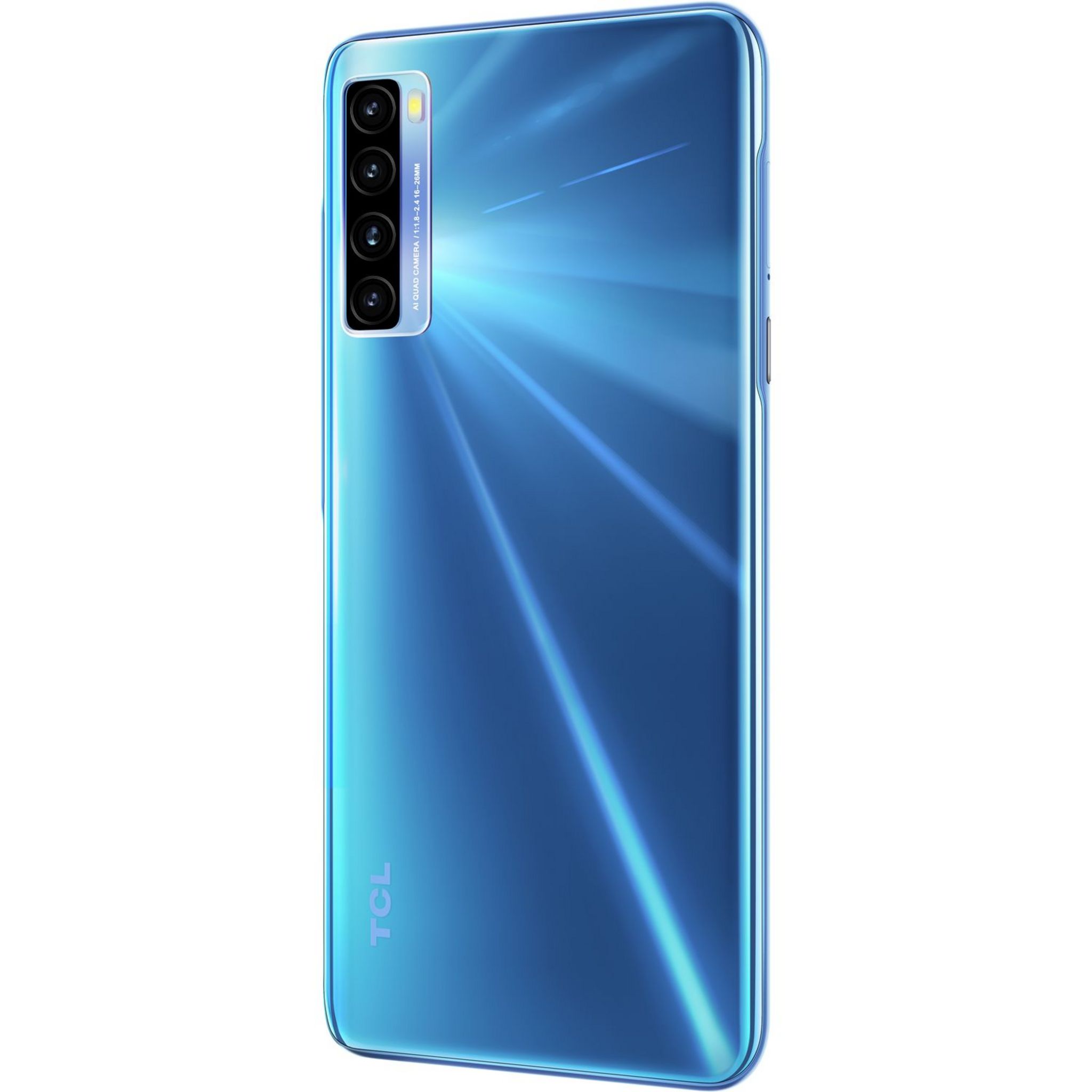 Voir la diapositive 4 : TCL Smartphone 20L  128 Go  6.67 pouces  Bleu  4G  Double Nano Sim