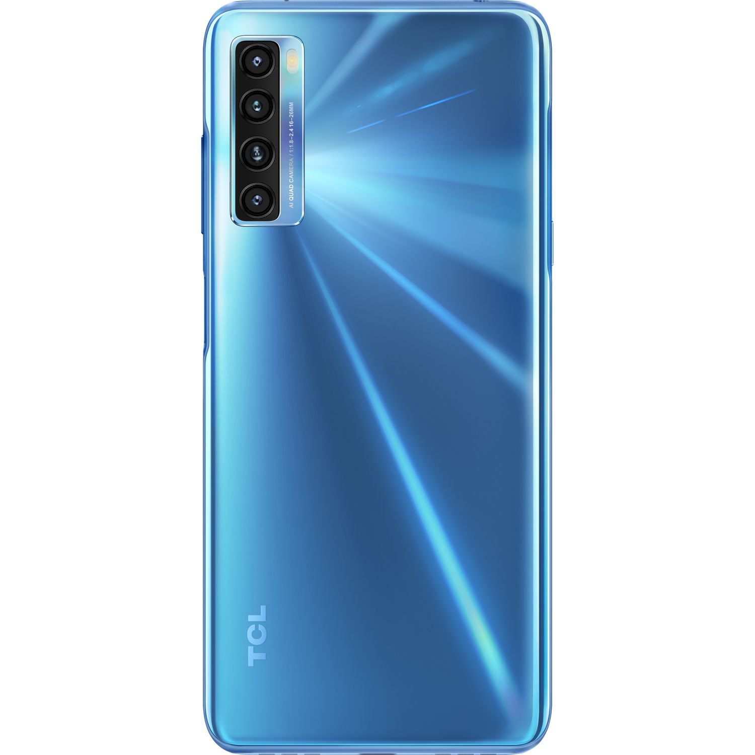 Voir la diapositive 5 : TCL Smartphone 20L  128 Go  6.67 pouces  Bleu  4G  Double Nano Sim