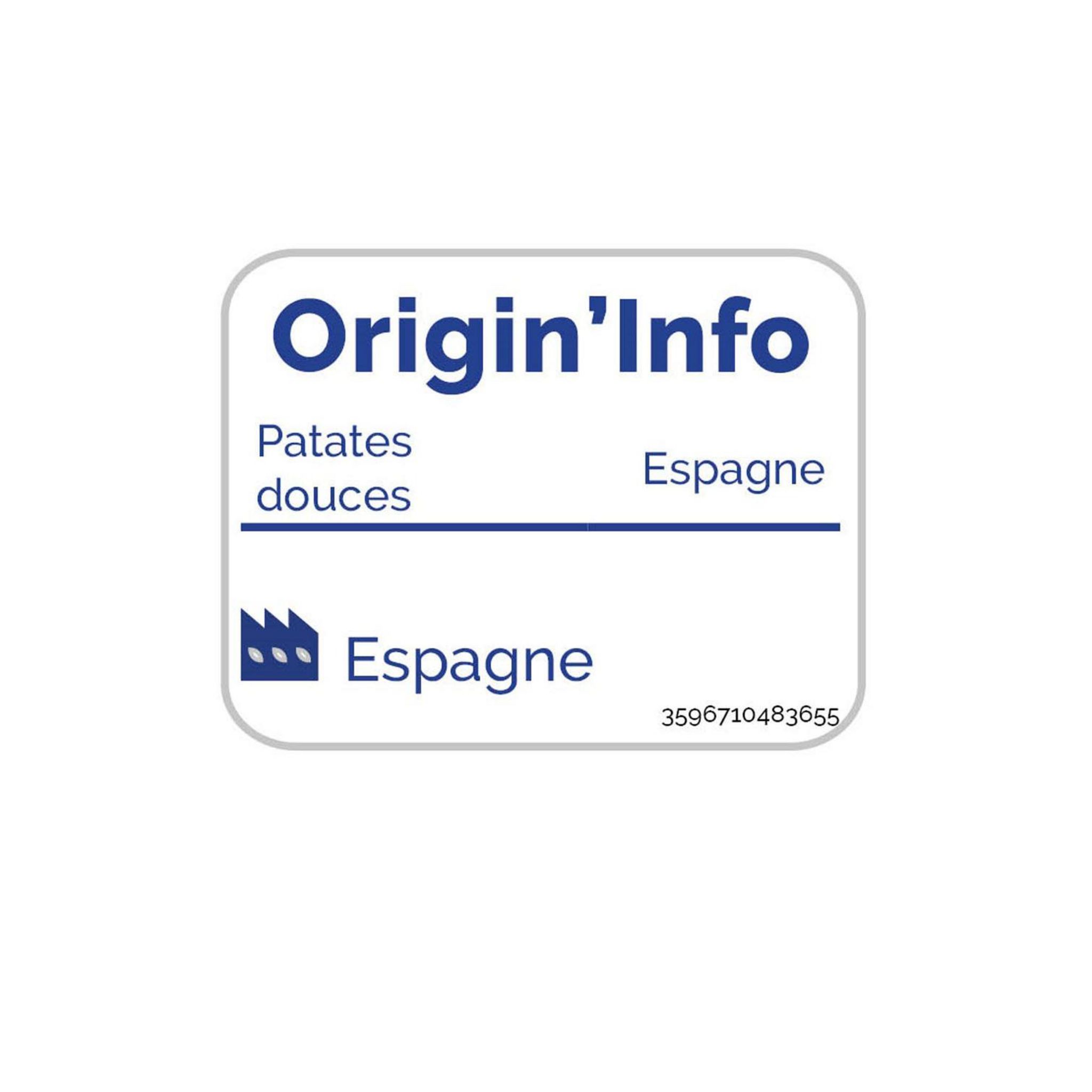 Voir la diapositive 2 : AUCHAN Patates douces en morceaux 3 portions 600g