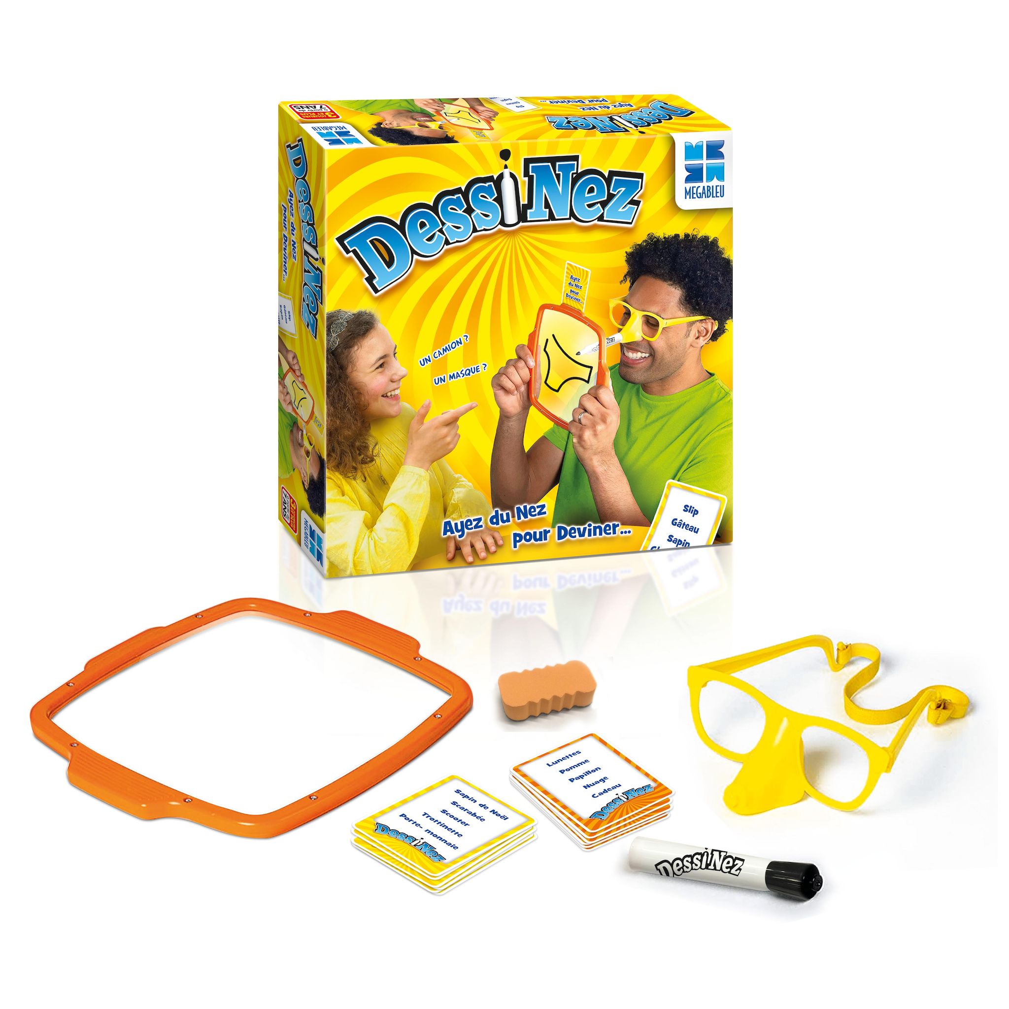 Voir la diapositive 2 : MEGABLEU Jeu Dessi Nez