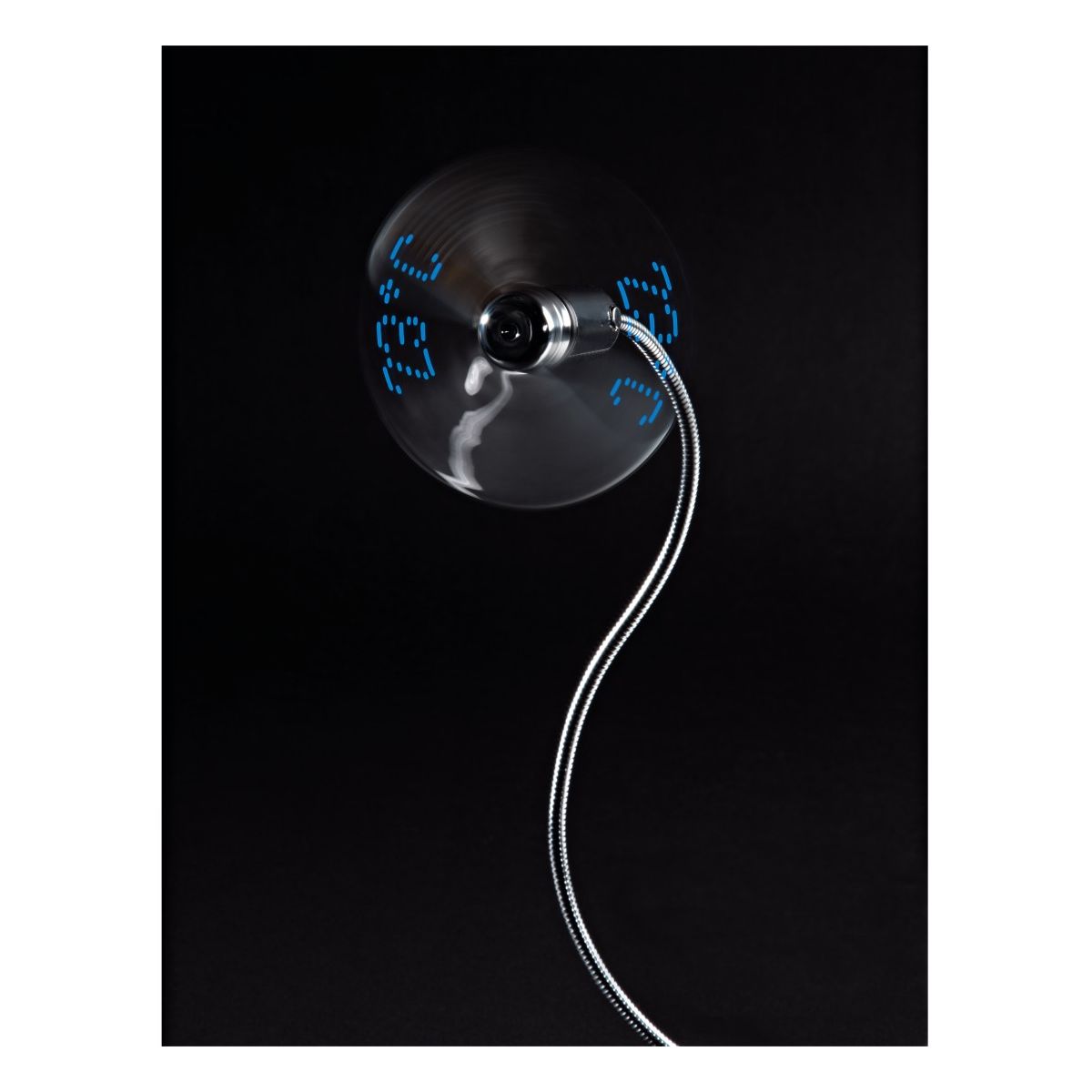 Voir la diapositive 3 : HAMA Ventilateur USB TEMPERATURE - Argent