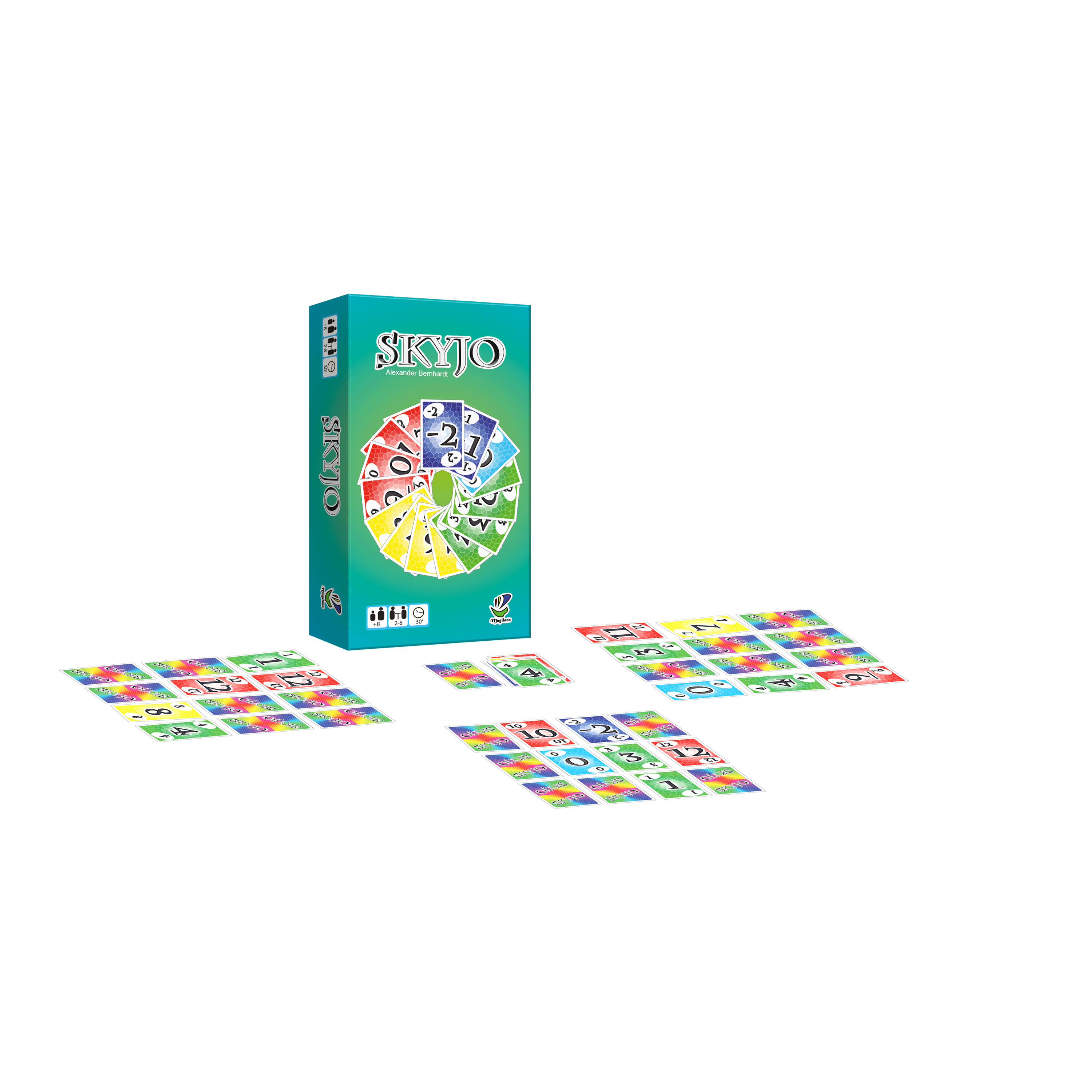 Voir la diapositive 4 : BLACKROCK GAMES Jeu Skyjo