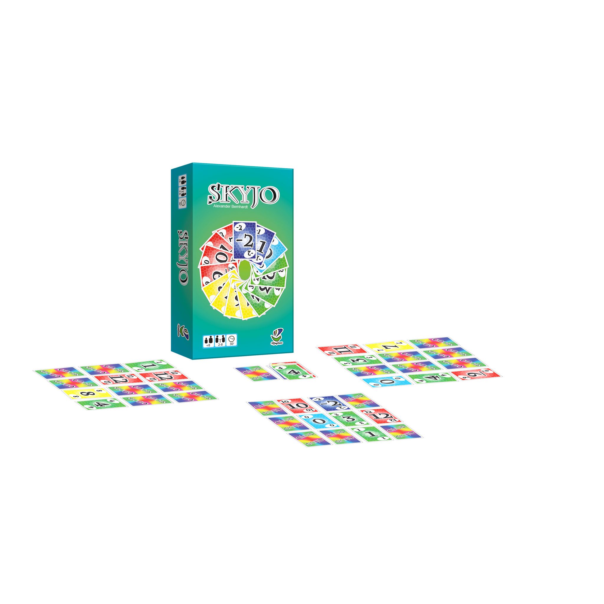 Voir la diapositive 4 : BLACKROCK GAMES Jeu Skyjo