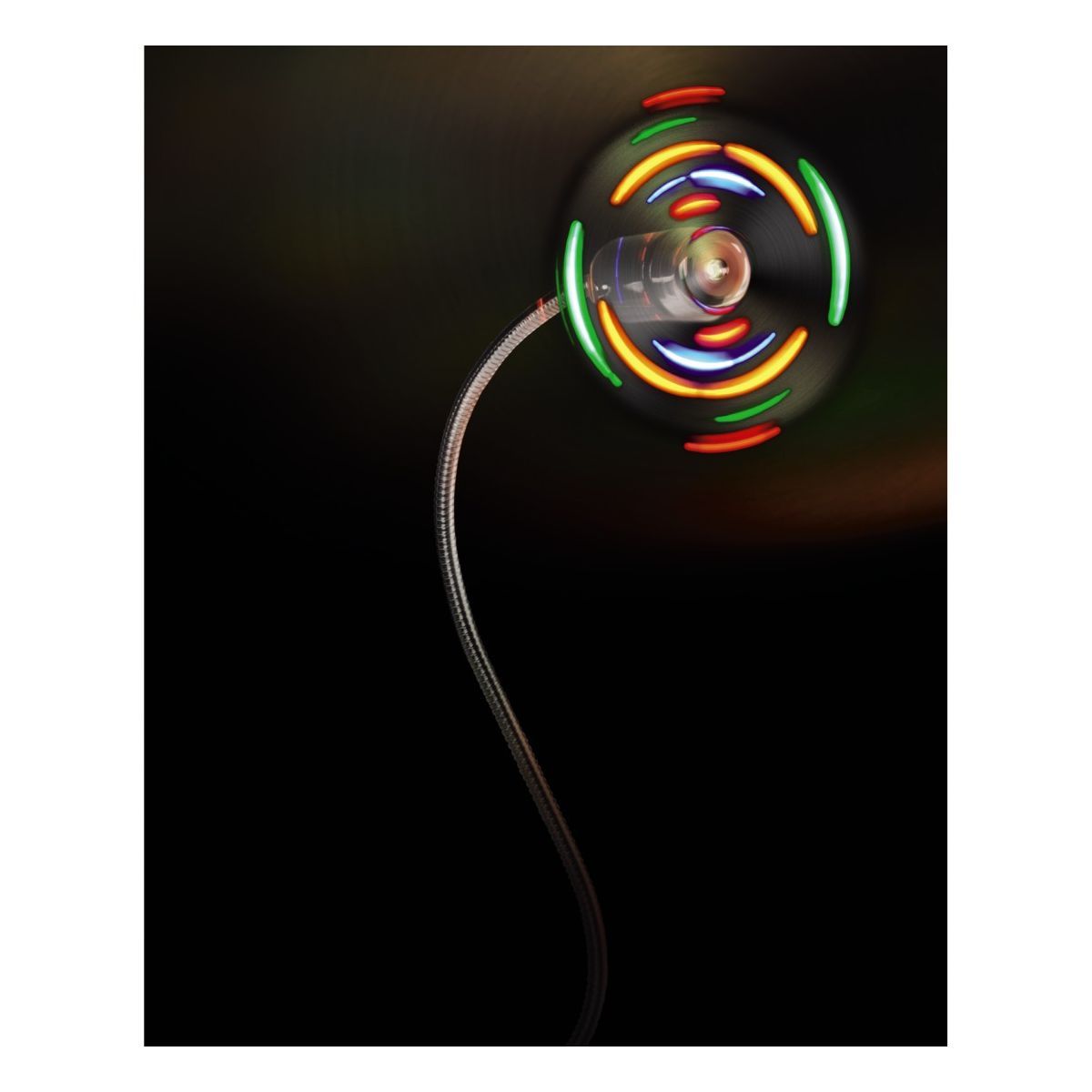 HAMA Ventilateur USB LED COLOR - Argent