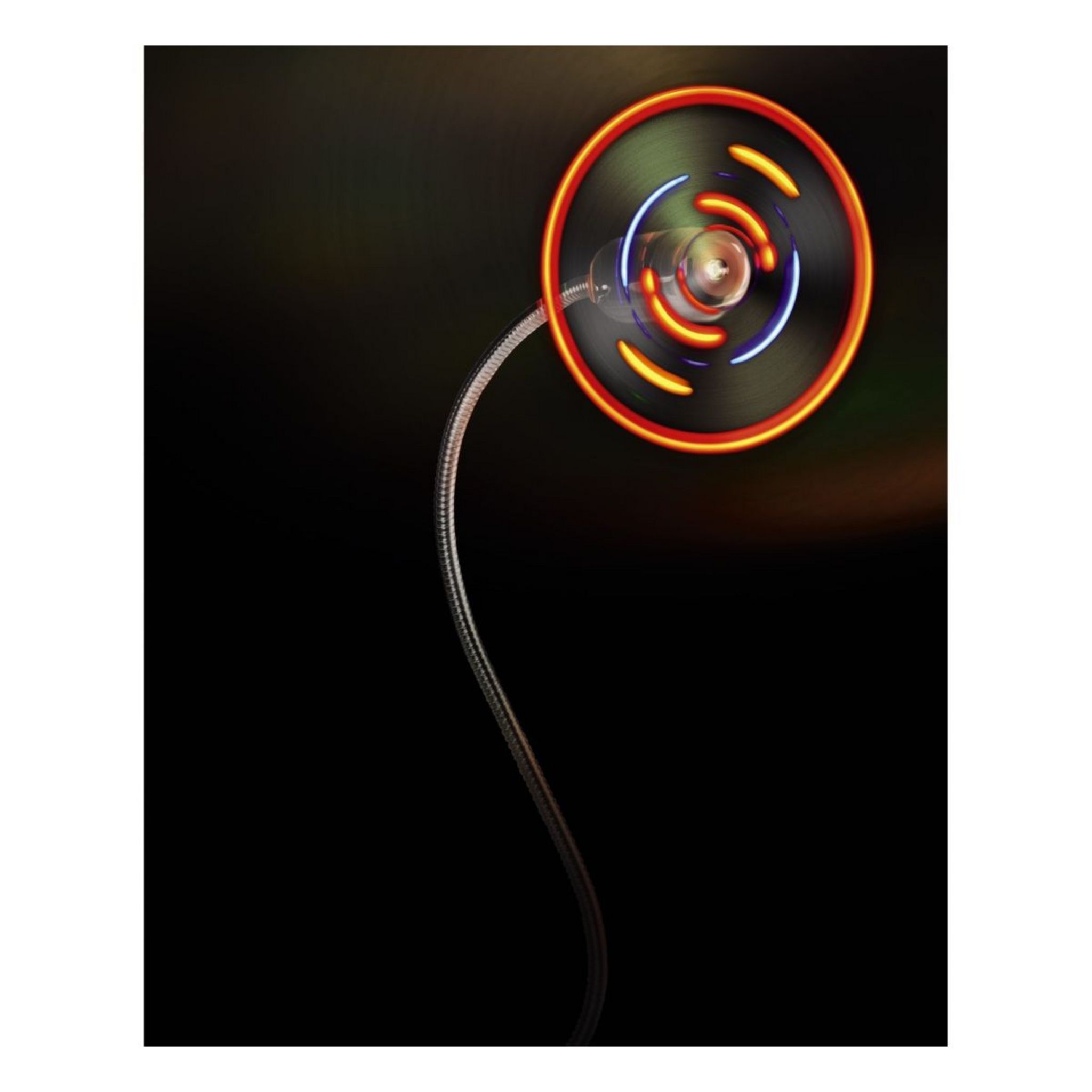 Voir la diapositive 5 : HAMA Ventilateur USB LED COLOR - Argent