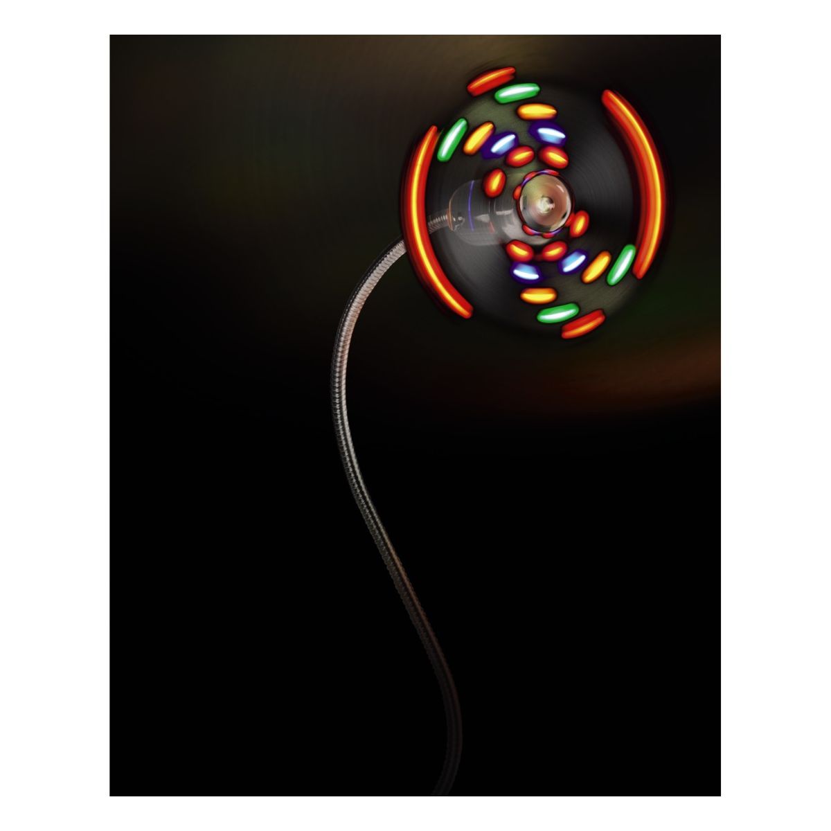 Voir la diapositive 7 : HAMA Ventilateur USB LED COLOR - Argent