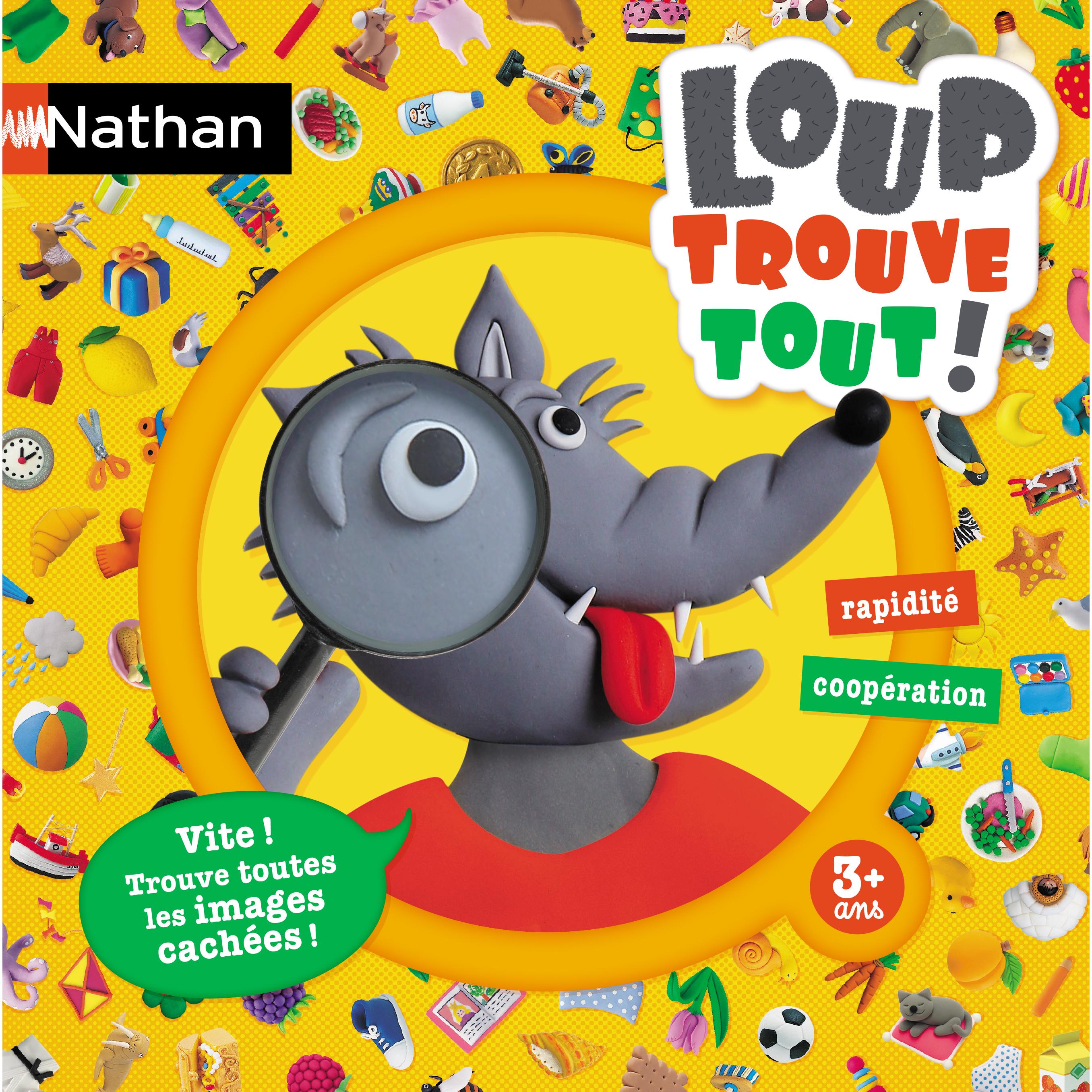DUJARDIN Jeu Le Loup Trouve Tout Nathan