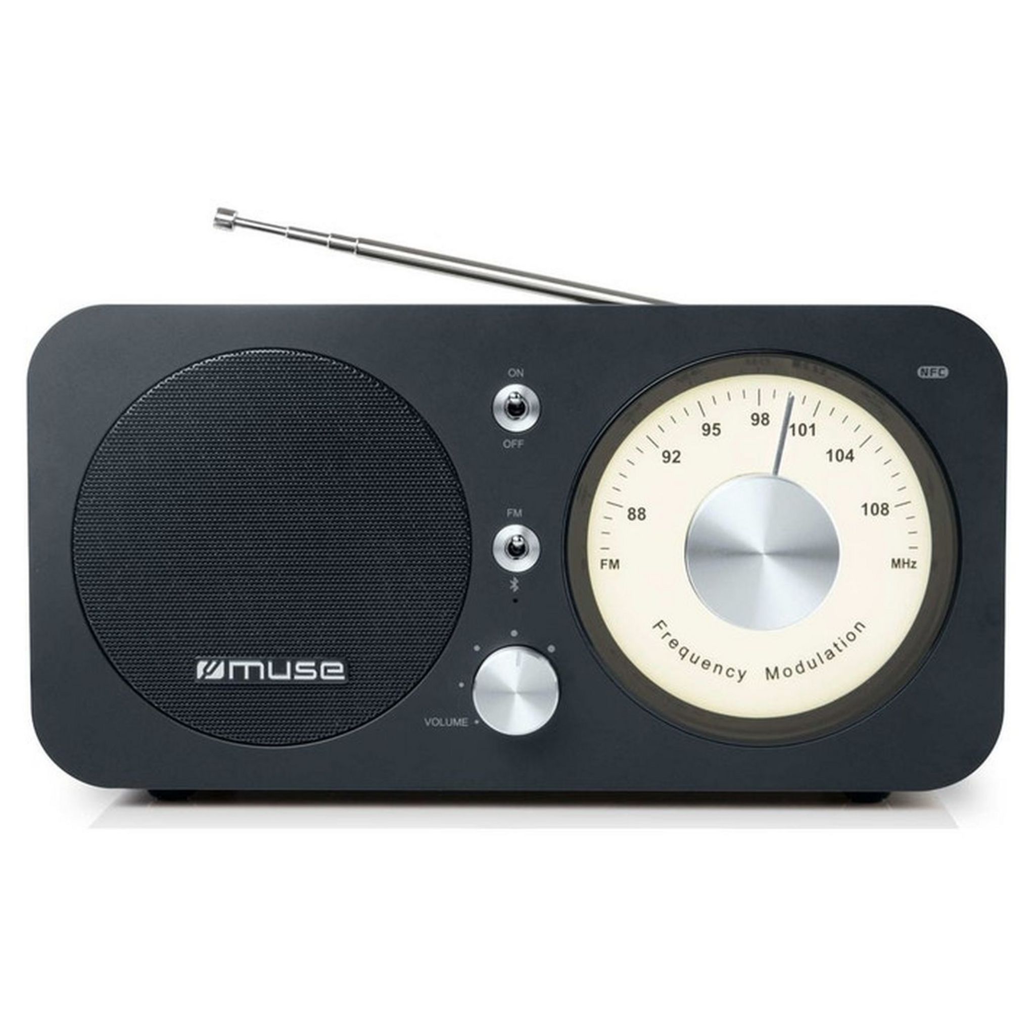 Voir la diapositive 4 : MUSE Radio Bluetooth - Noir - M-095 BT