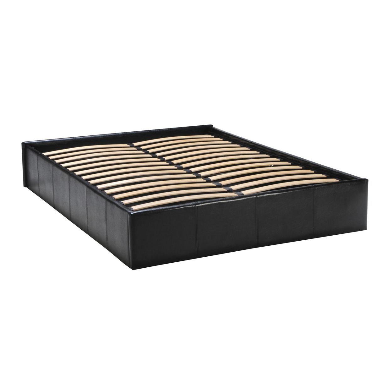Lit coffre adulte 140 x 190 cm + sommier TIVOLI