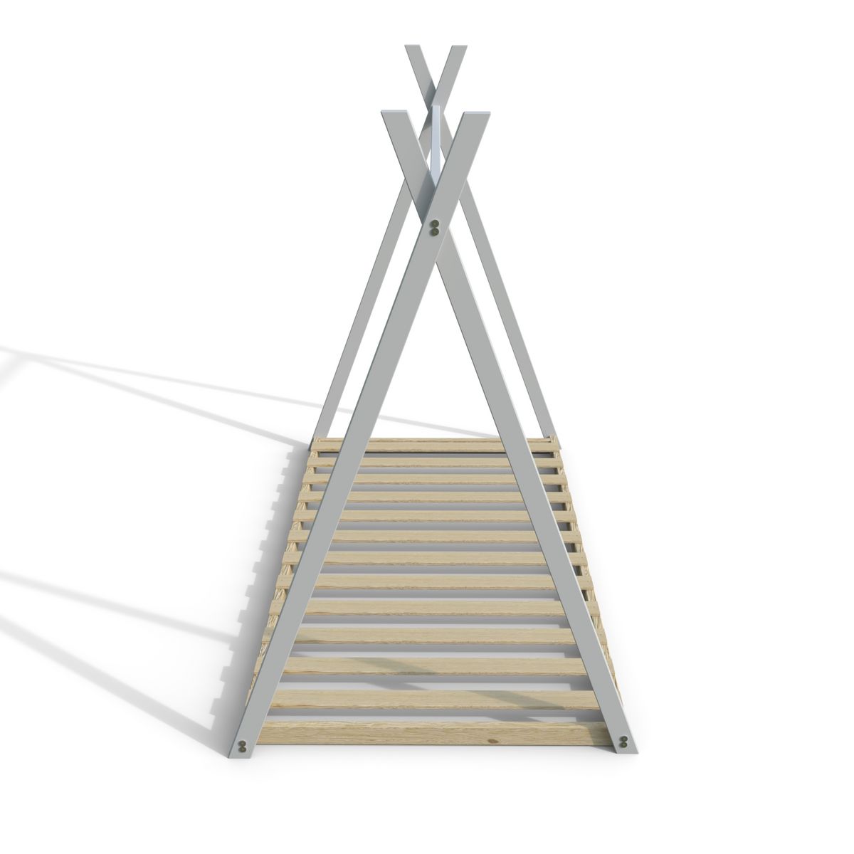 Lit cabane enfant  90 x 190 cm avec sommier APACHE