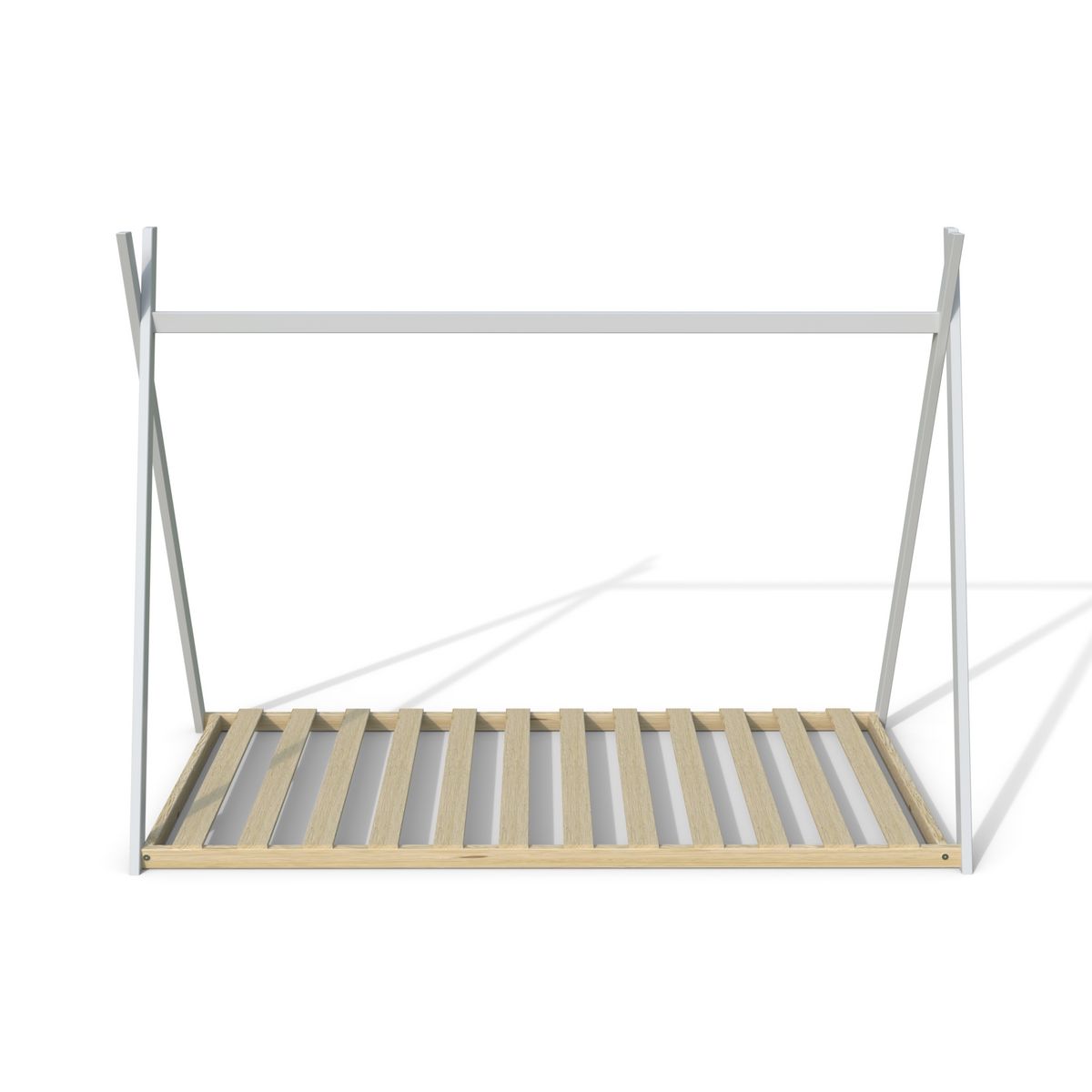 Lit cabane enfant  90 x 190 cm avec sommier APACHE