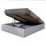 Voir la diapositive 4 : Lit coffre adulte 140 x 190 cm + sommier TIVOLI