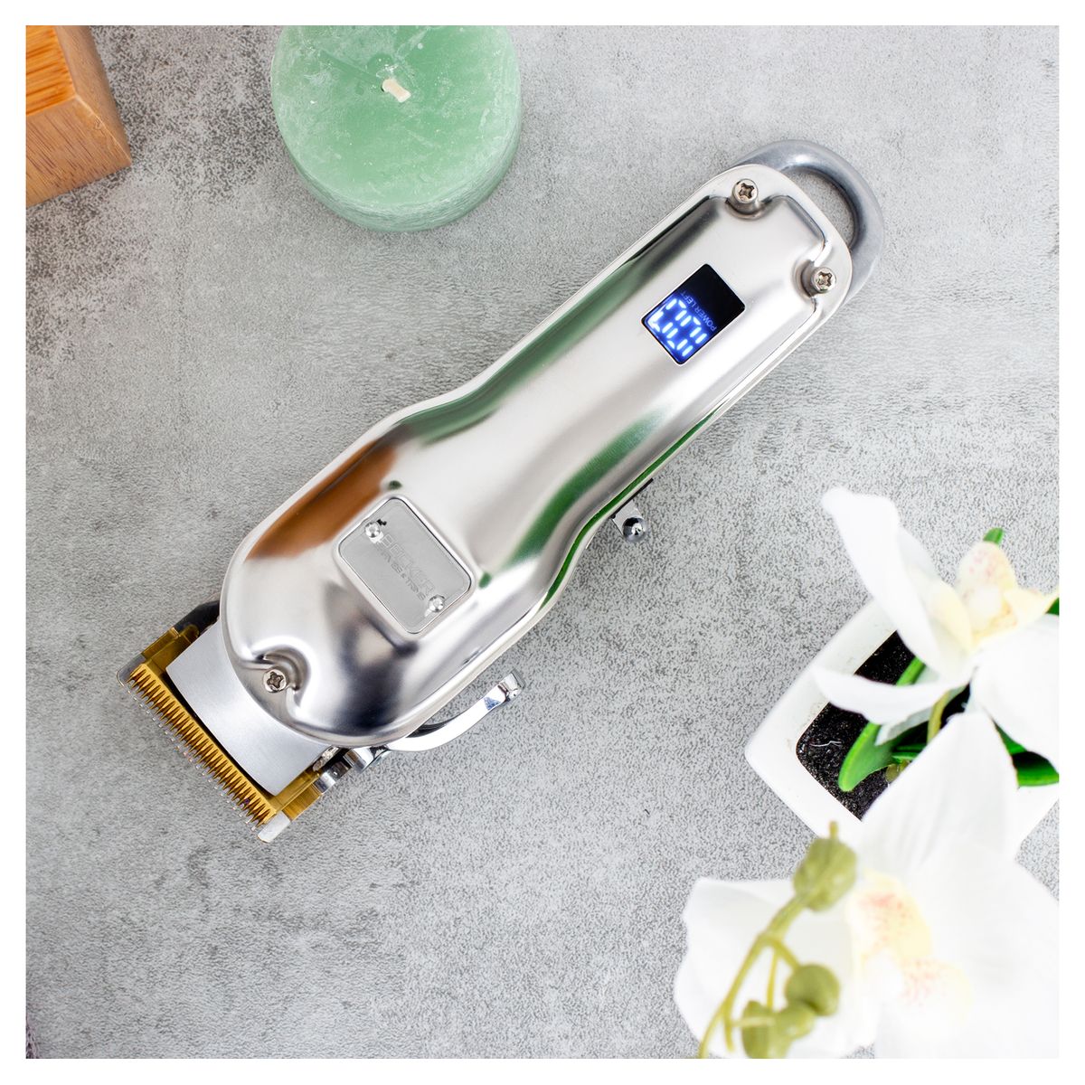 Voir la diapositive 18 : BECKER'S Tondeuse TMAX - Silver