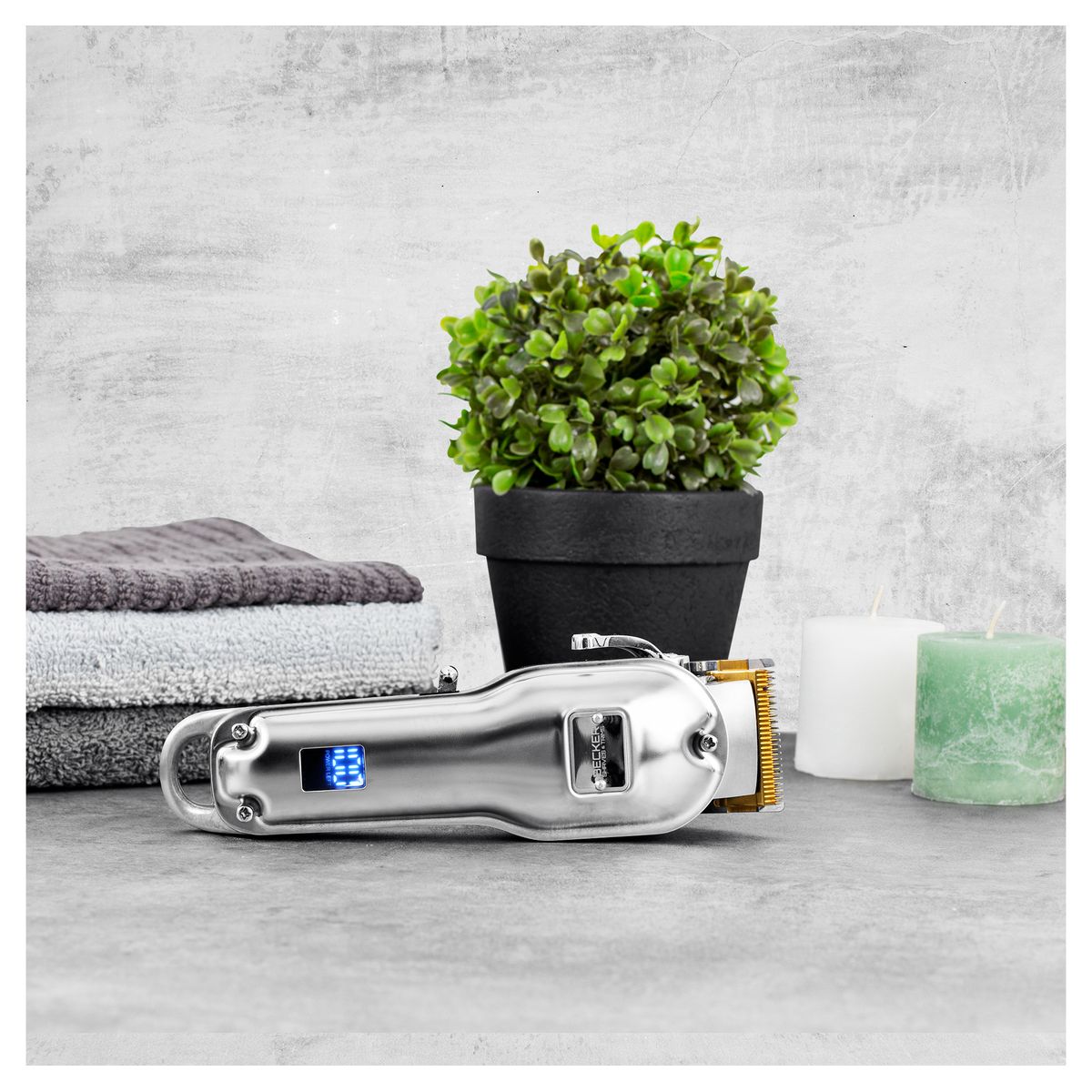 Voir la diapositive 6 : BECKER'S Tondeuse TMAX - Silver