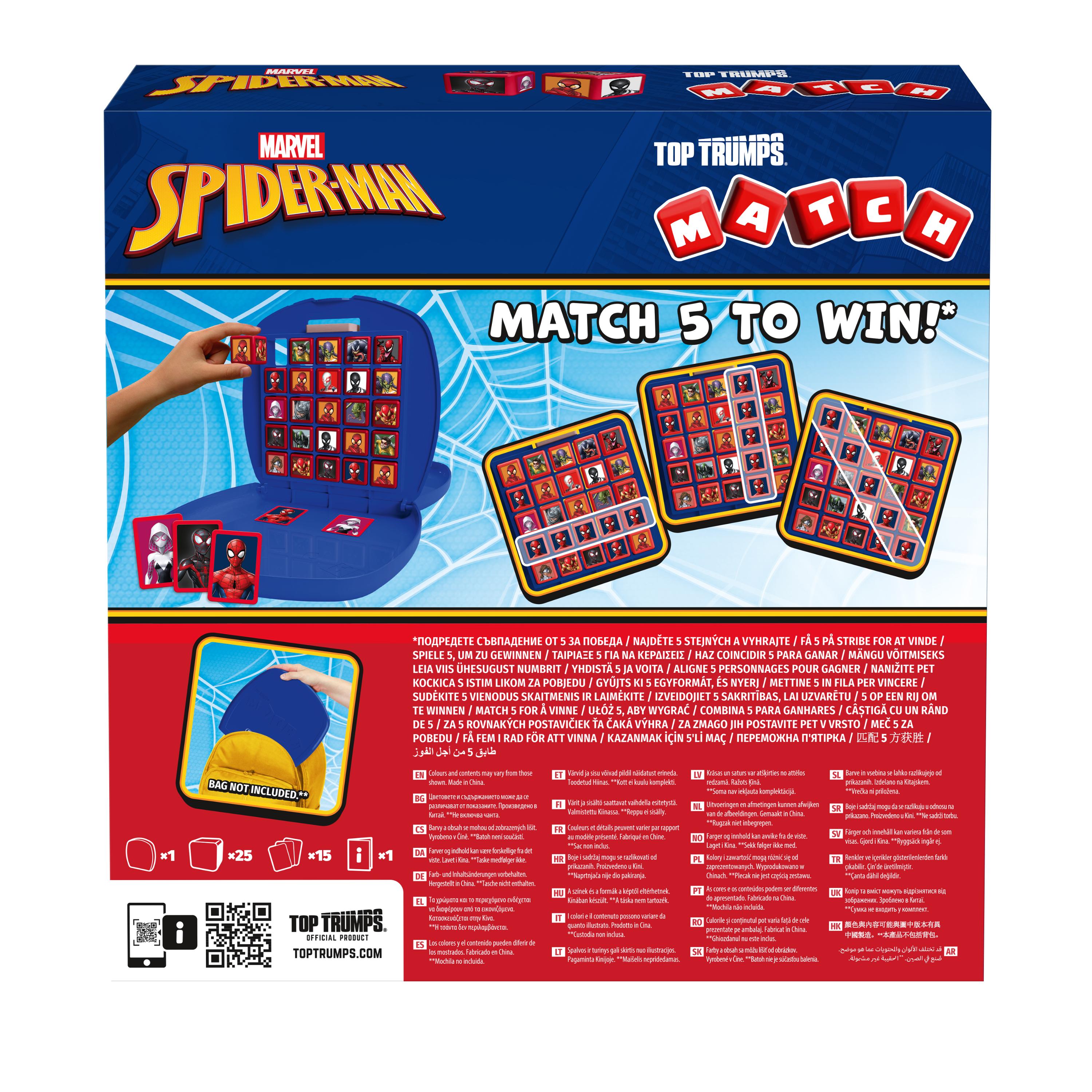 Voir la diapositive 3 : WINNING MOVES Jeu Match SpiderMan