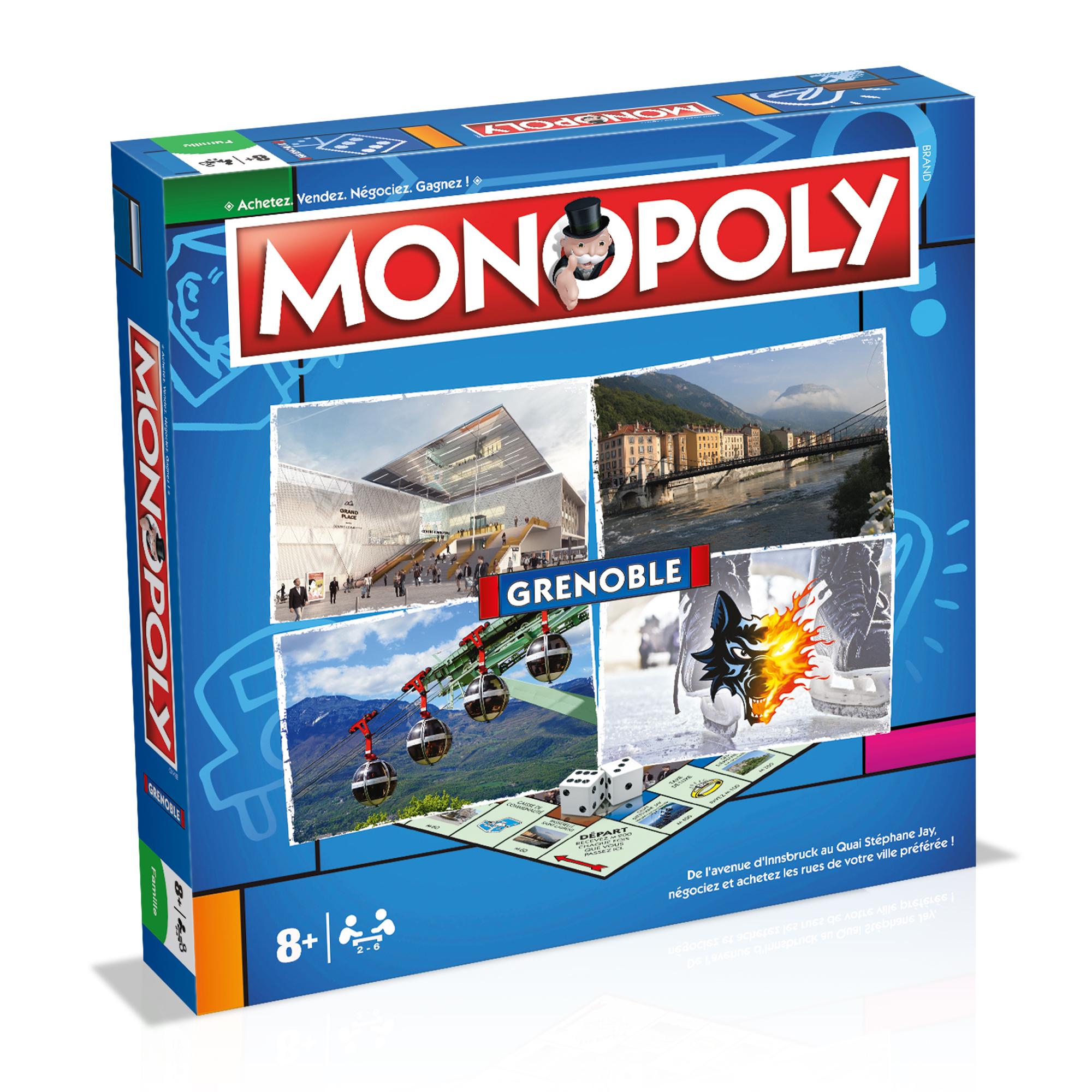 WINNING MOVES Jeu Monopoly Grenoble