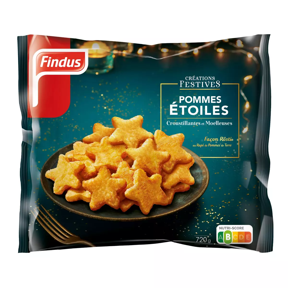 FINDUS Créations festives Pommes étoiles 720g