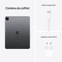 Voir la diapositive 4 : APPLE iPad Pro (2021) 12.9 pouces - M1 - 512 Go - Gris