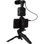Voir la diapositive 2 : BBC Kit Vlogging live stream avec trépied et microphone 