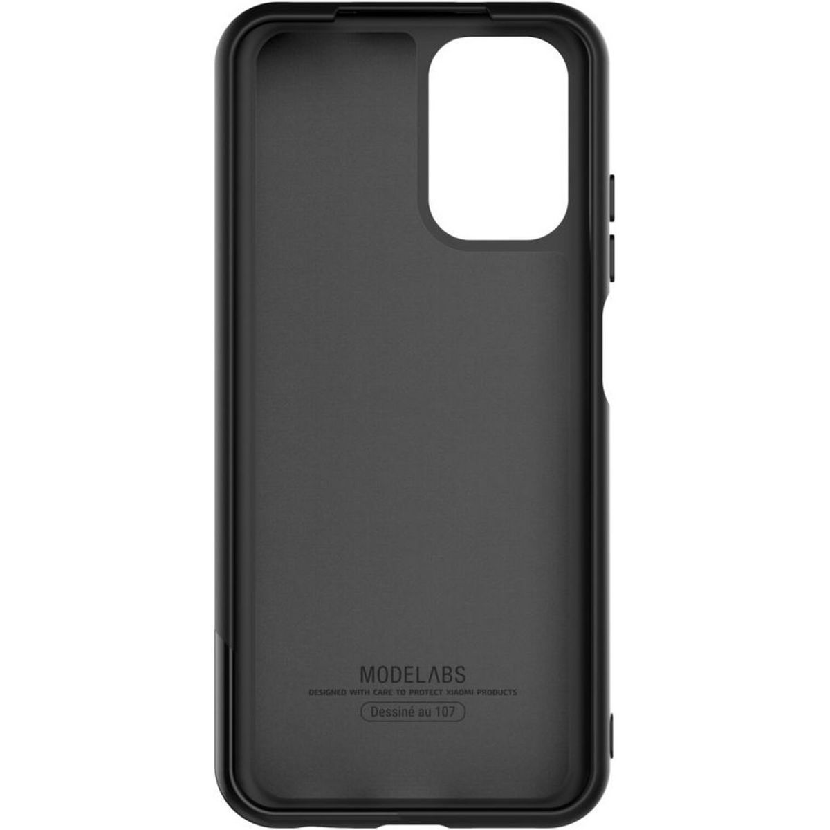MADE FOR XIAOMI Coque pour Xiaomi Redmi Note 10/Redmi Note 10S - Noir