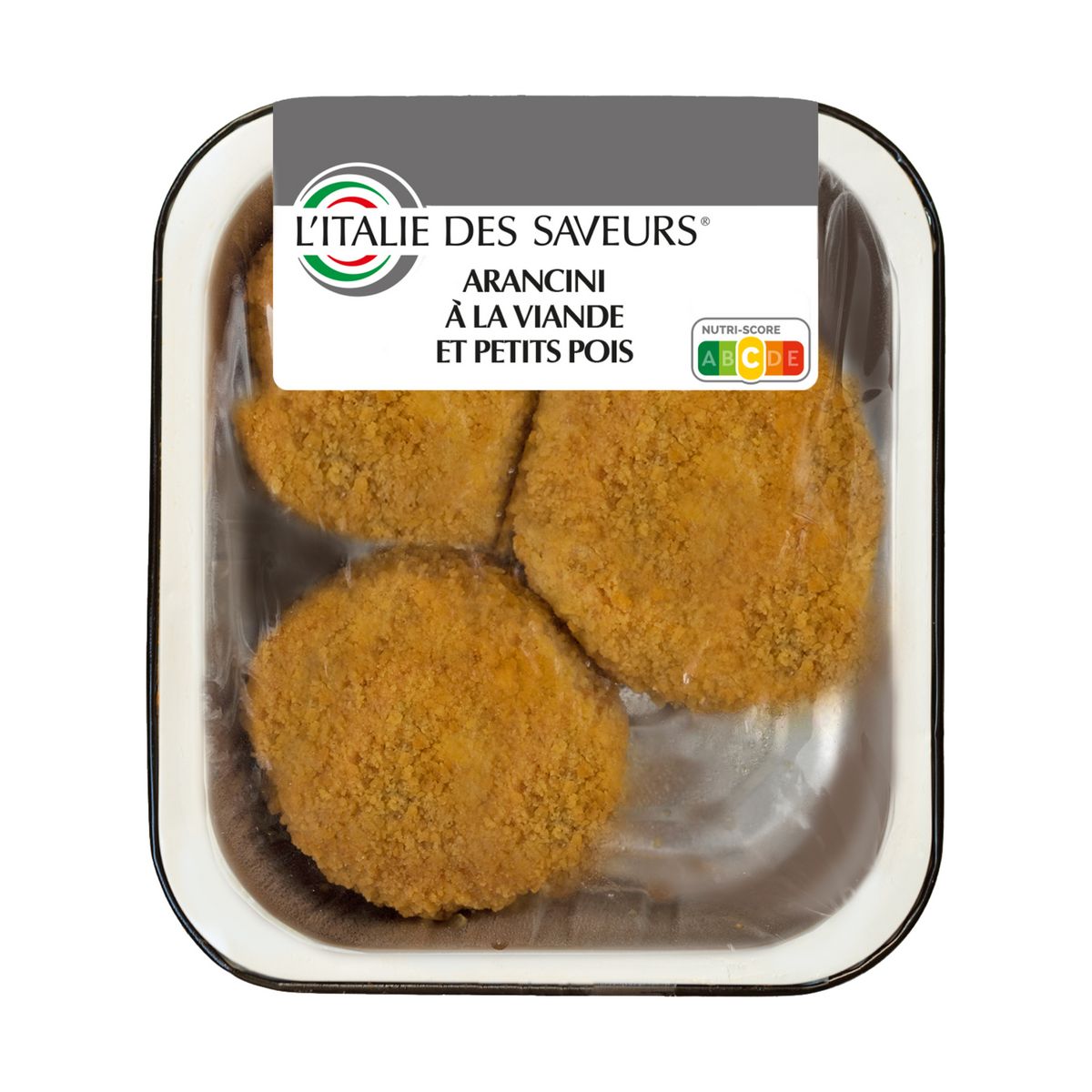 L'ITALIE DES SAVEURS Arancini à la viande et petits pois 220g