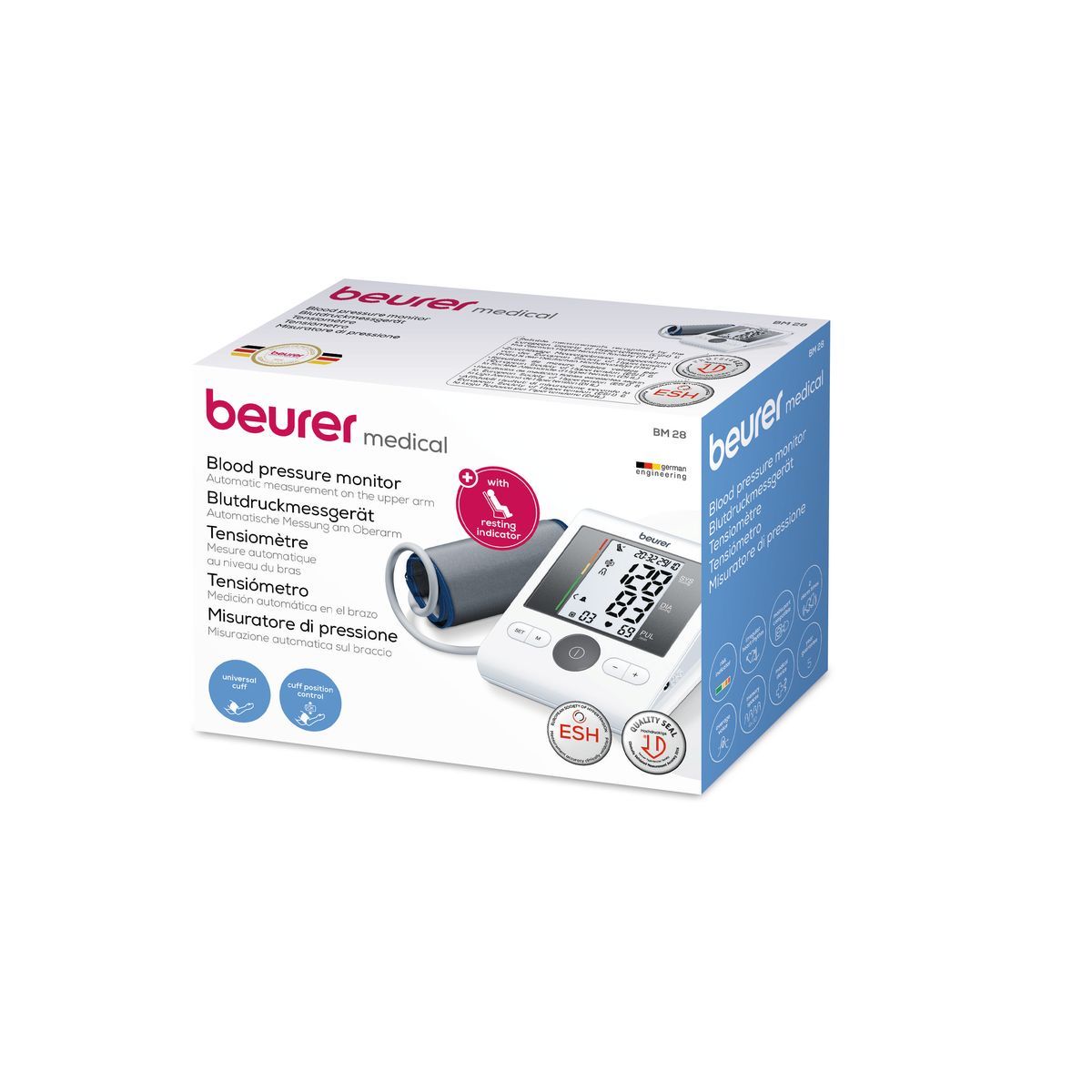 BEURER Tensiomètre au bras BM 28 - Blanc