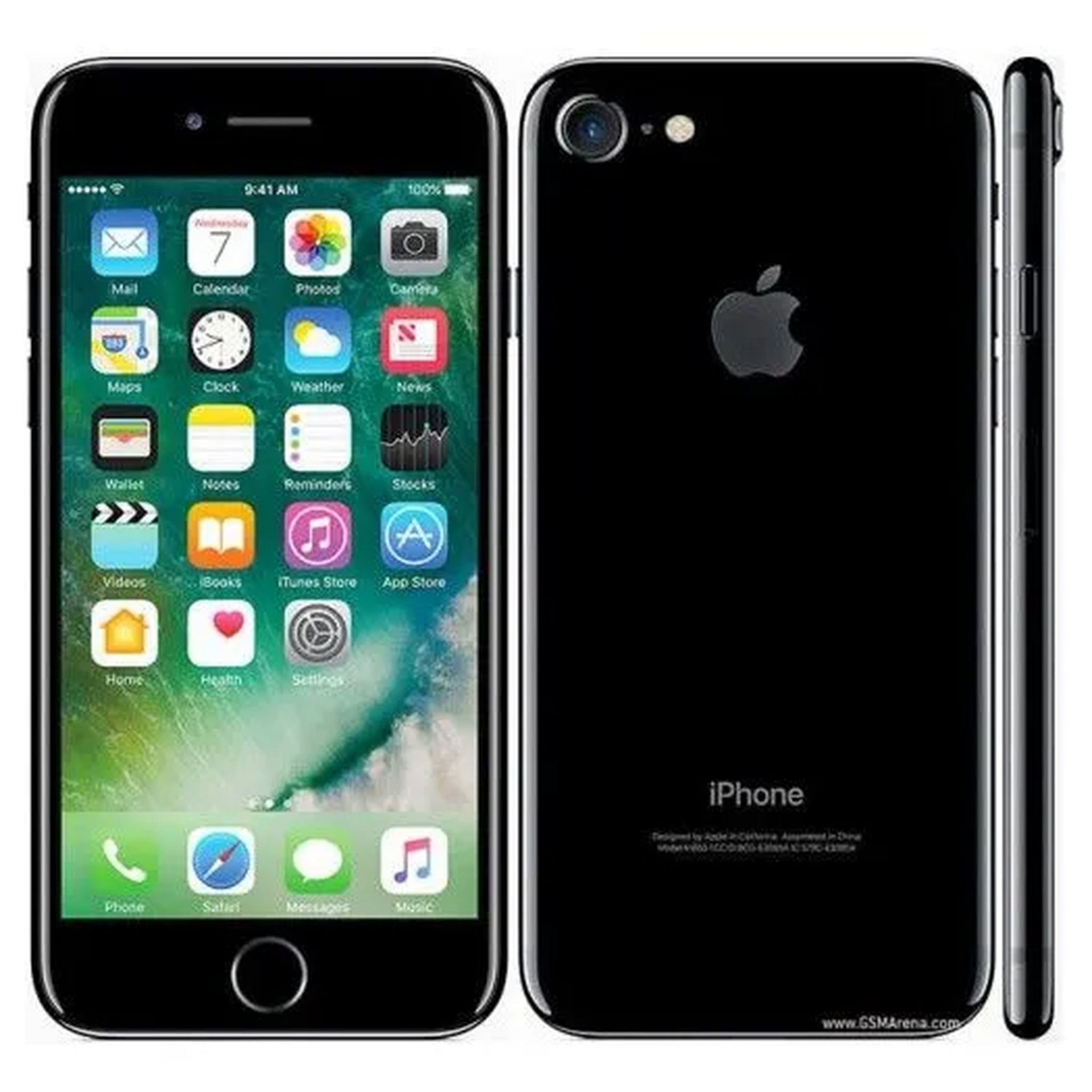 Voir la diapositive 2 : APPLE iPhone 7 - Reconditionné - Grade B - 32 Go - Noir - SLP