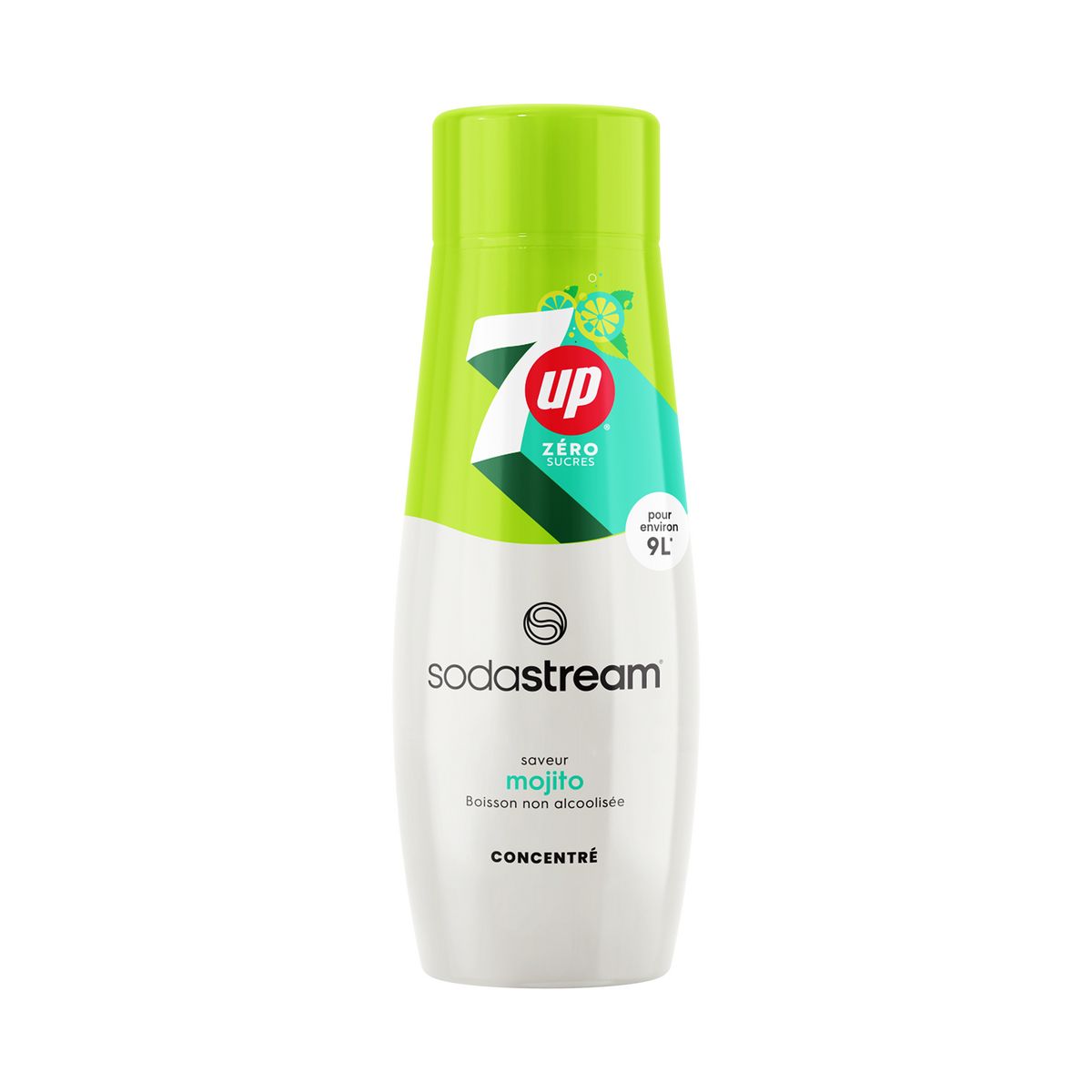 SODASTREAM Concentré 7 Up Mojito sans sucres 30011730 - Vert