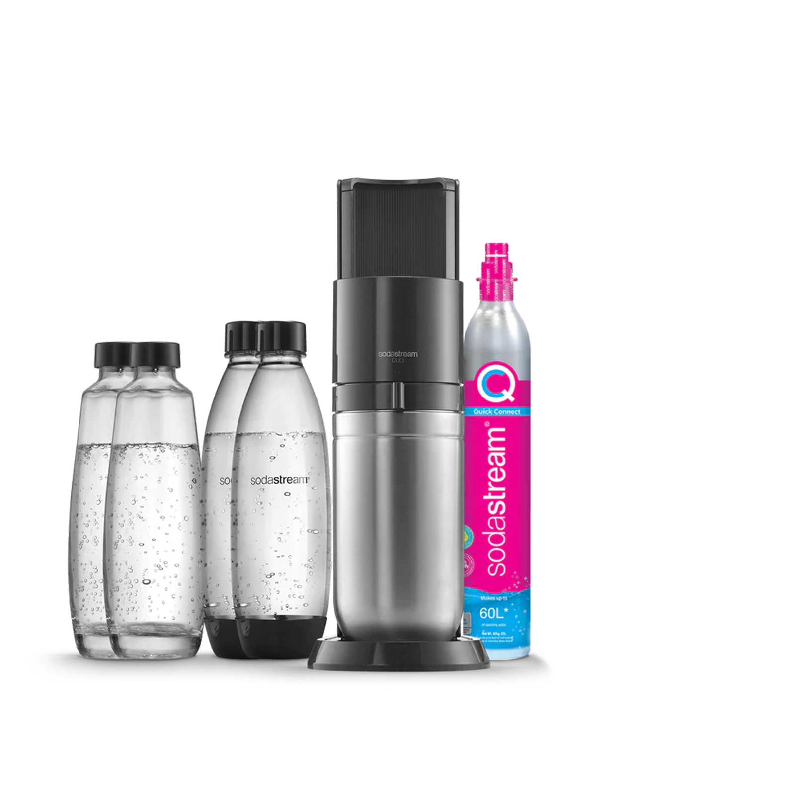 Voir la diapositive 2 : SODASTREAM Machine de gazéification DUO - Noir