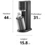 Voir la diapositive 8 : SODASTREAM Machine de gazéification DUO - Noir