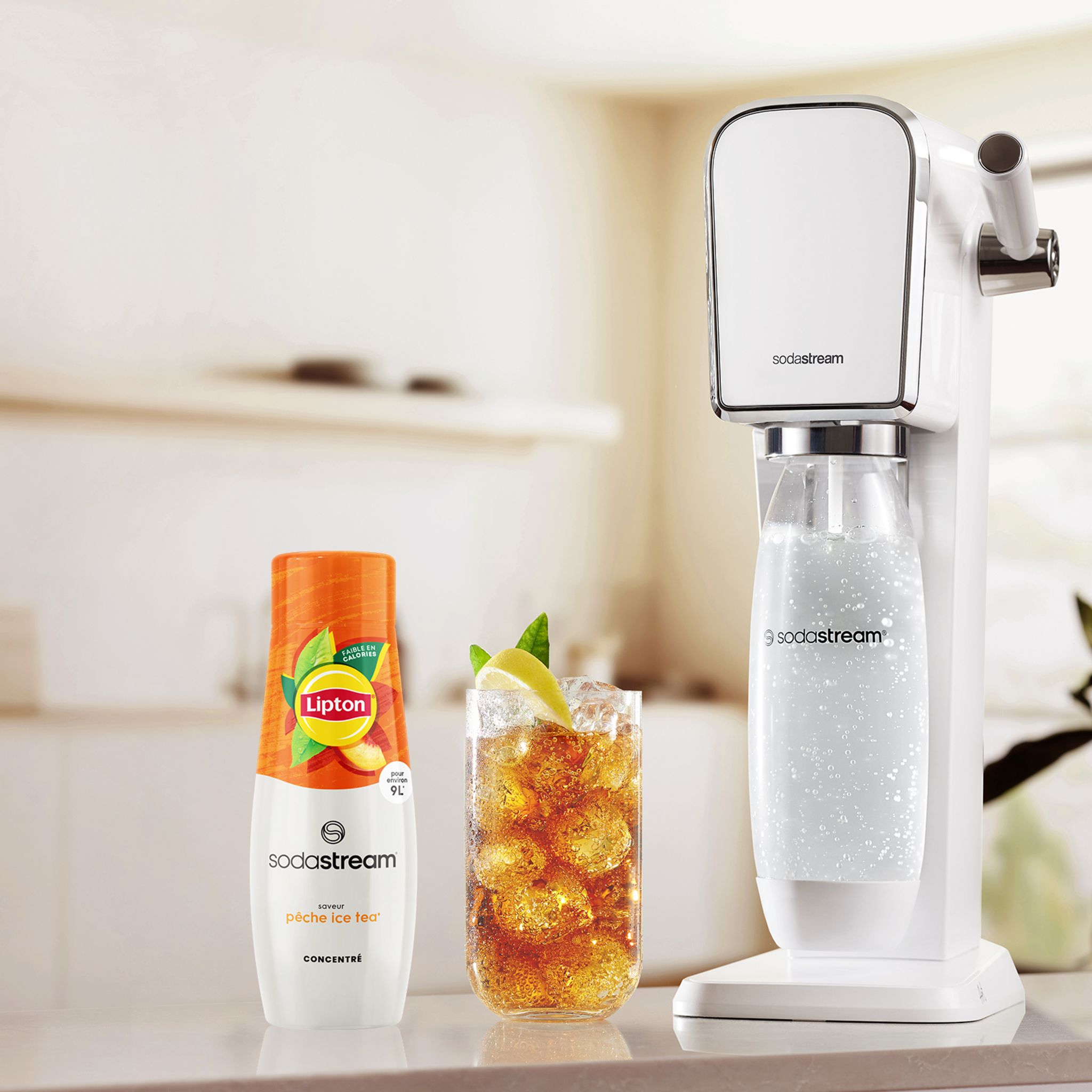 Voir la diapositive 4 : SODASTREAM Concentré Ice Tea Pêche 440ml