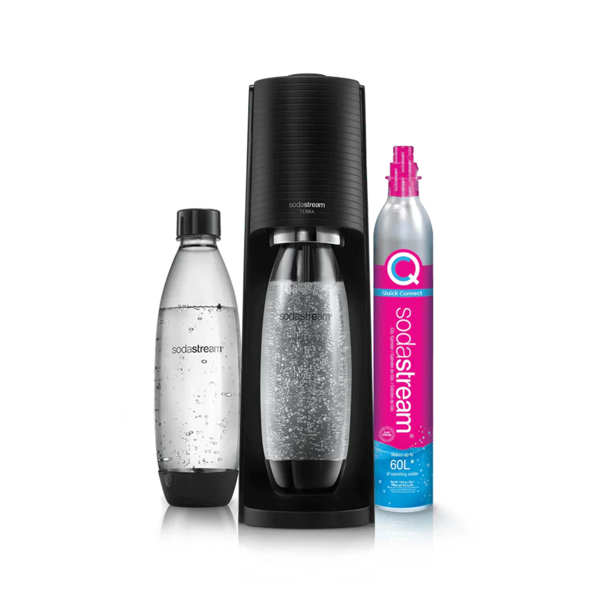 Voir la diapositive 2 : SODASTREAM Machine de gazéification TERRA - Noir