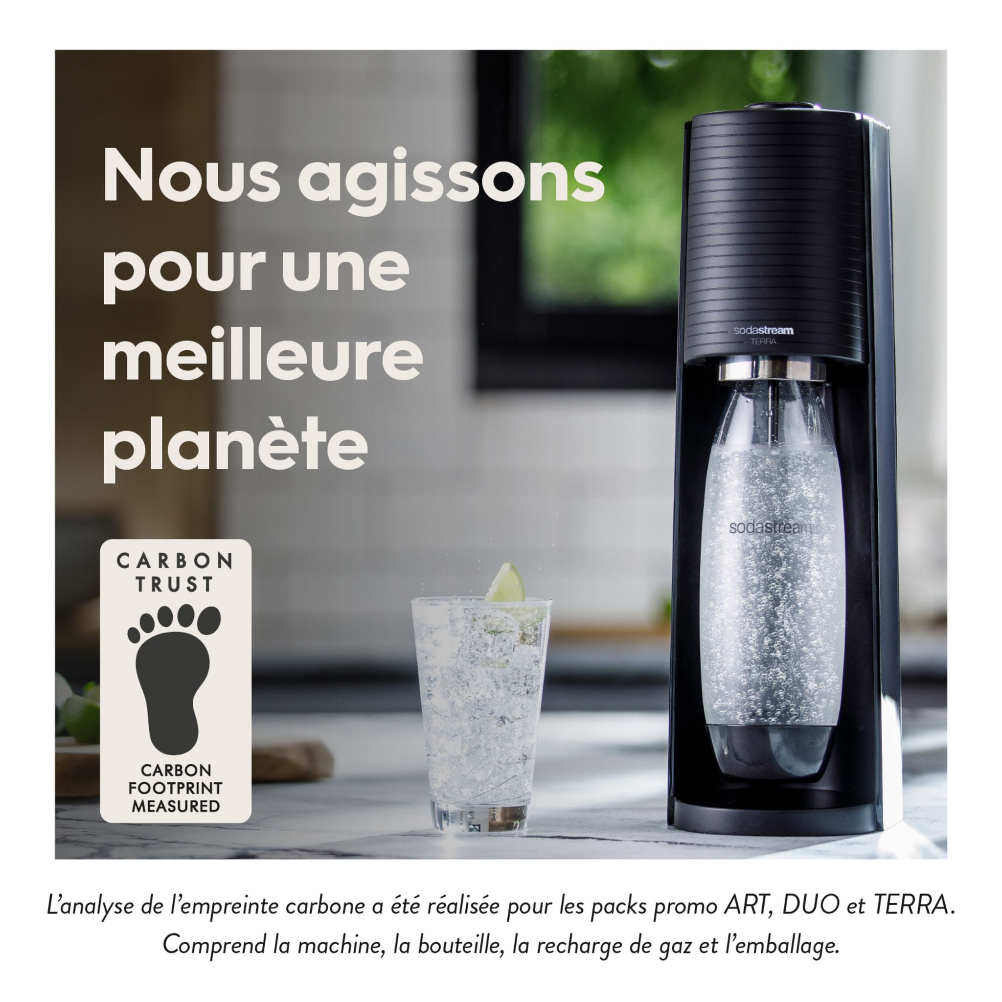 Voir la diapositive 9 : SODASTREAM Machine de gazéification TERRA - Noir