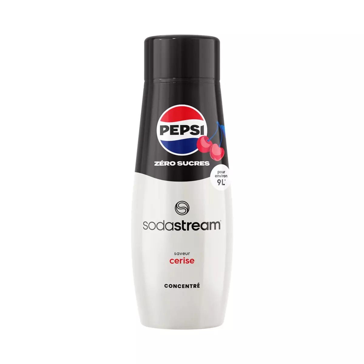 SODASTREAM Concentré Pepsi max cerise 300117 - Noir