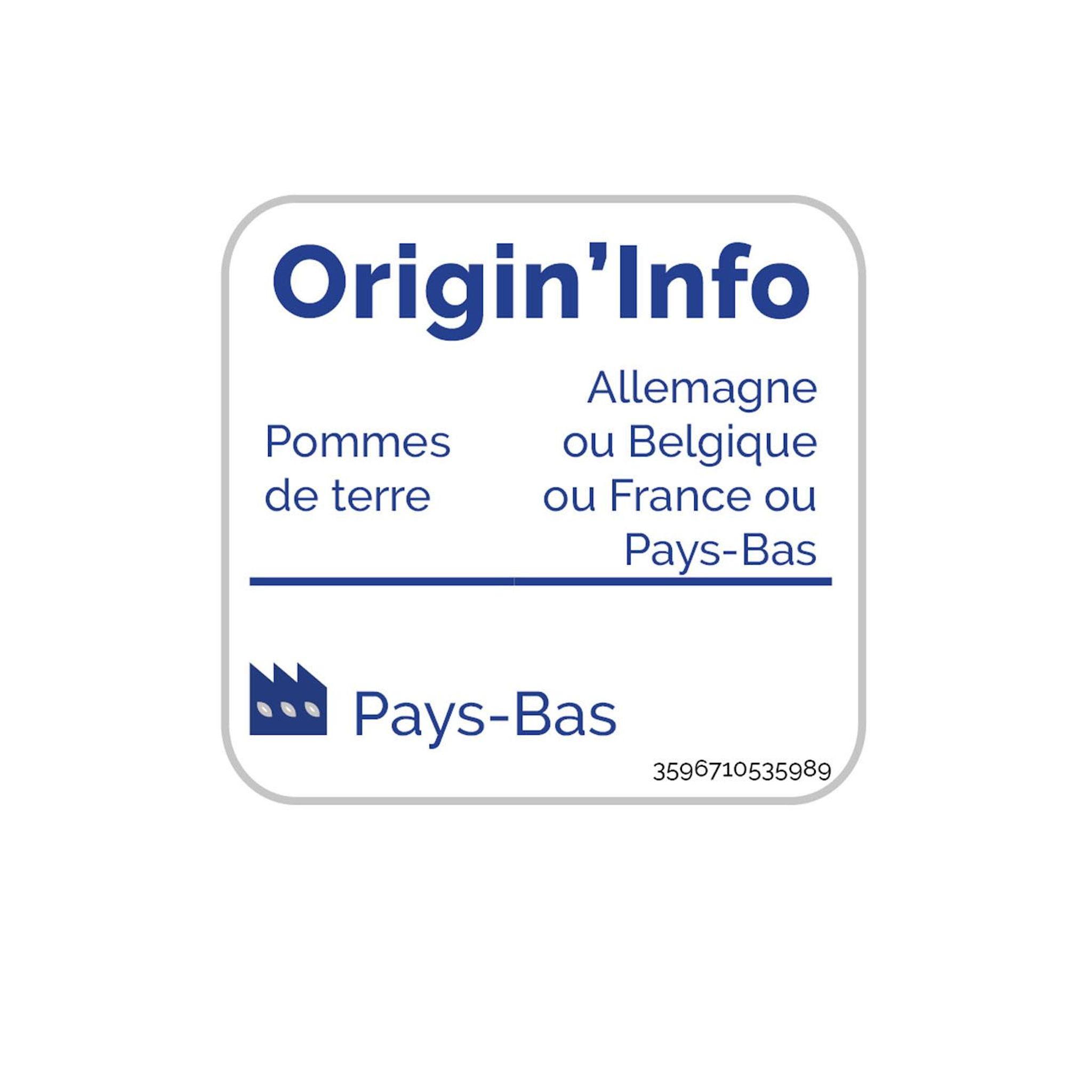 Voir la diapositive 2 : AUCHAN Frites au four classique 1kg