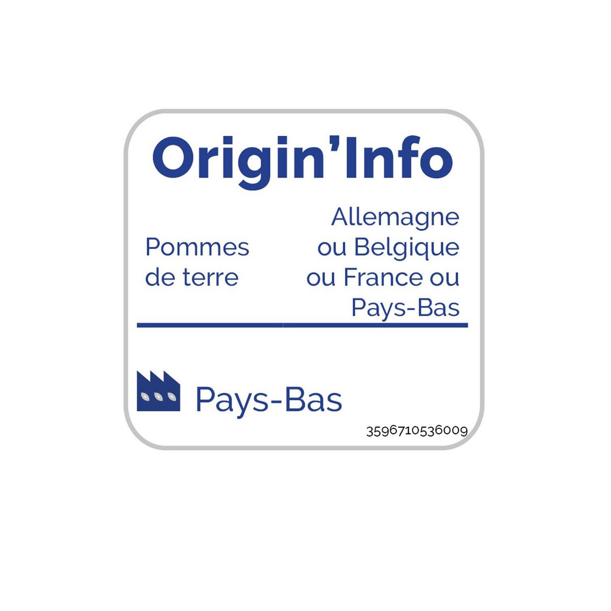 AUCHAN Frites au four extra larges 1kg