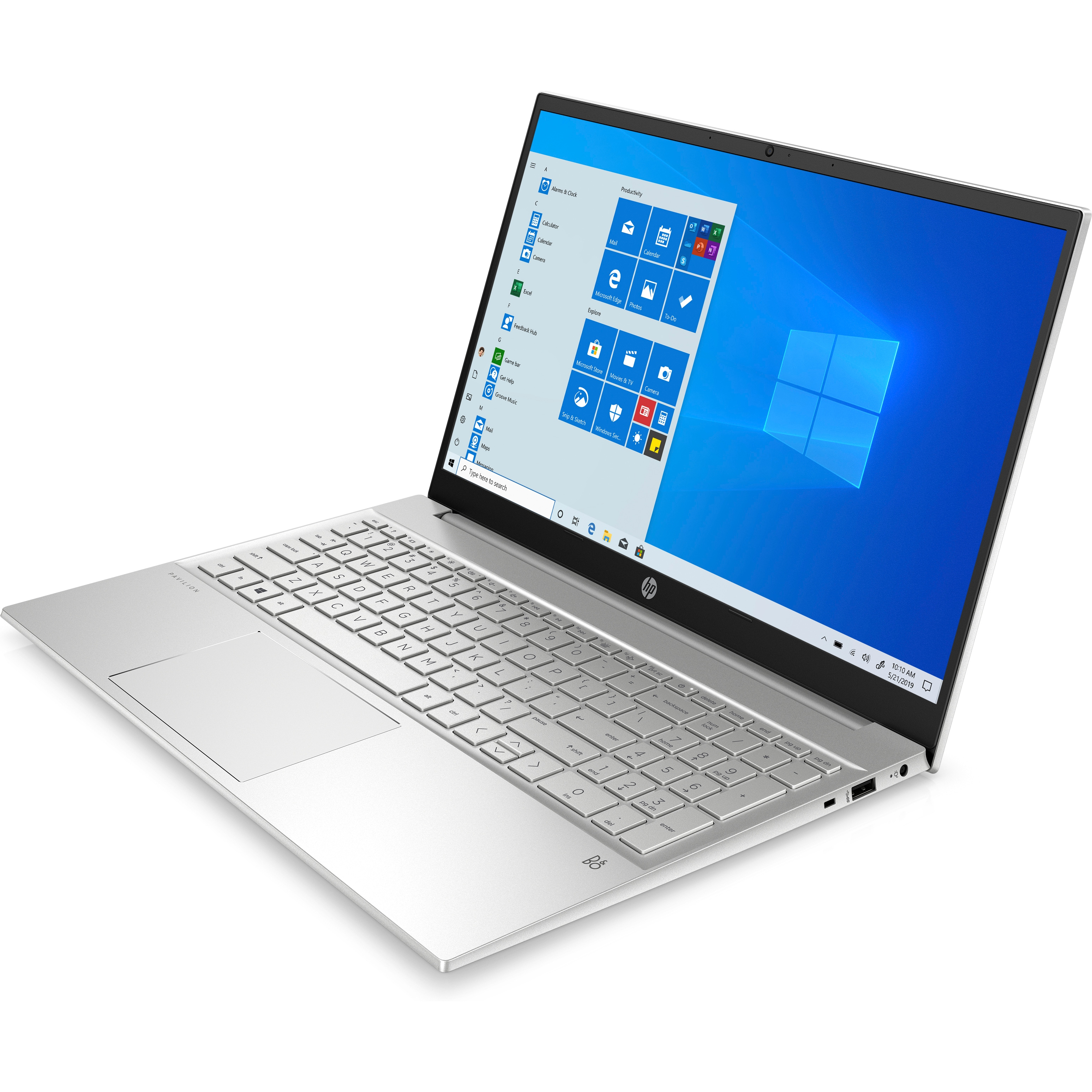Voir la diapositive 3 : HP Ordinateur portable 15-EG0075NG