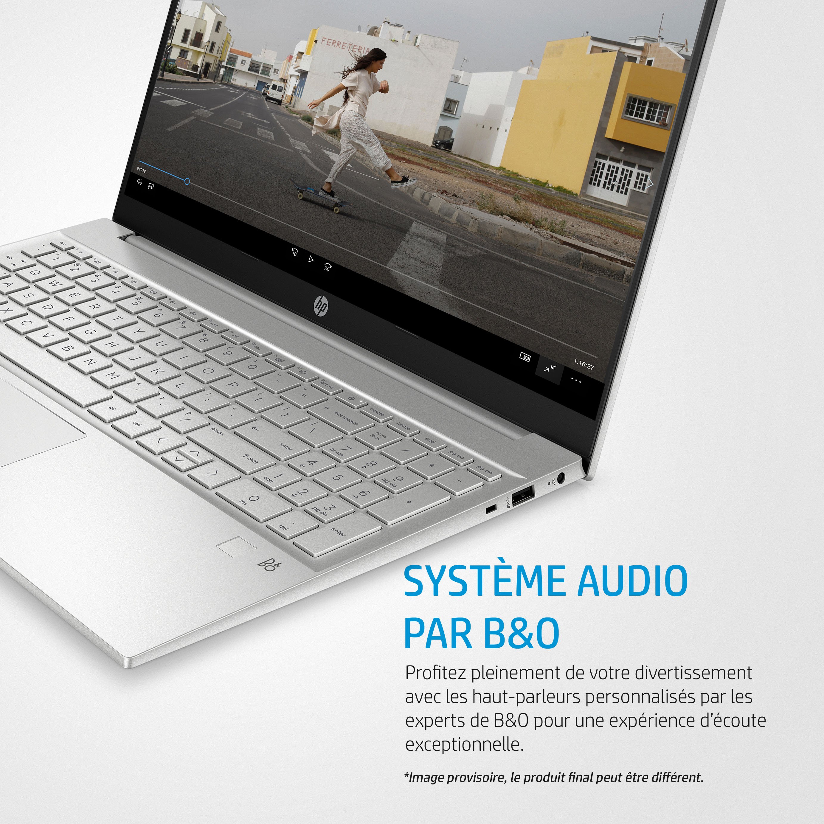 Voir la diapositive 7 : HP Ordinateur portable 15-EG0075NG
